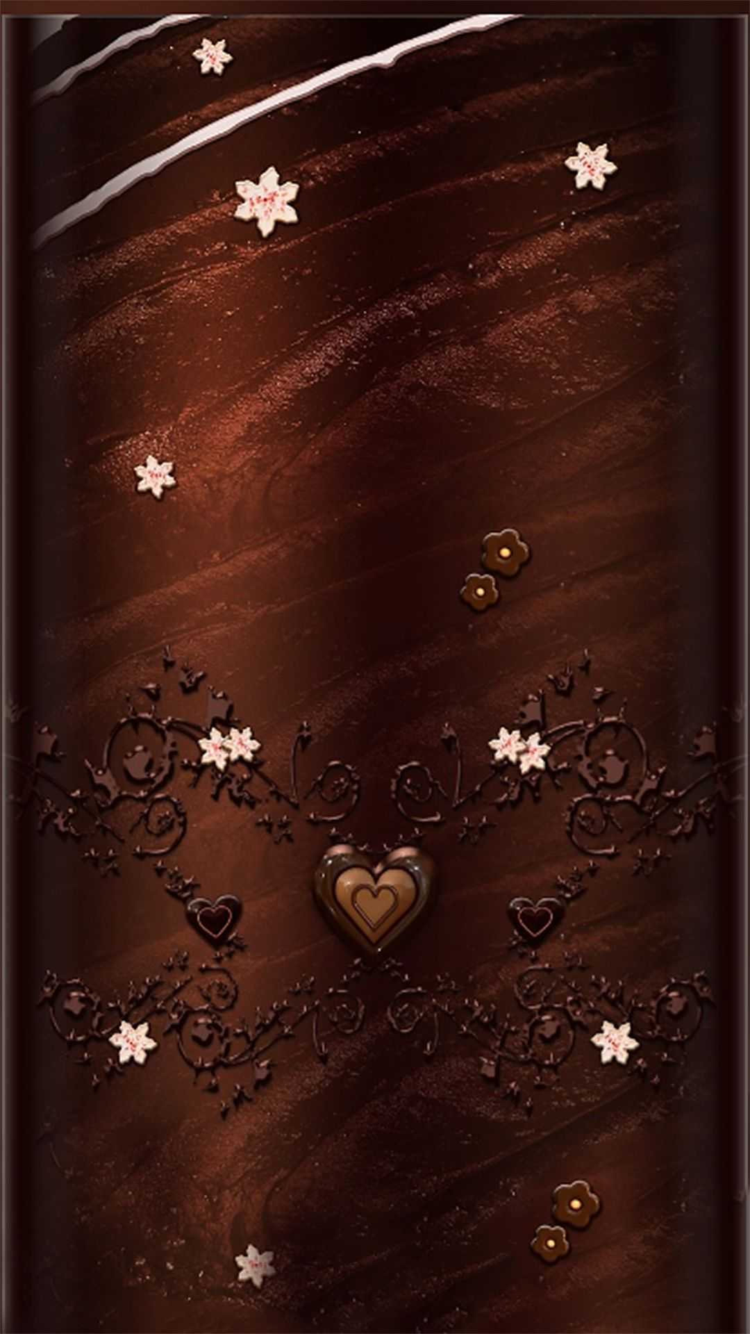 Brown Heart Wallpapers