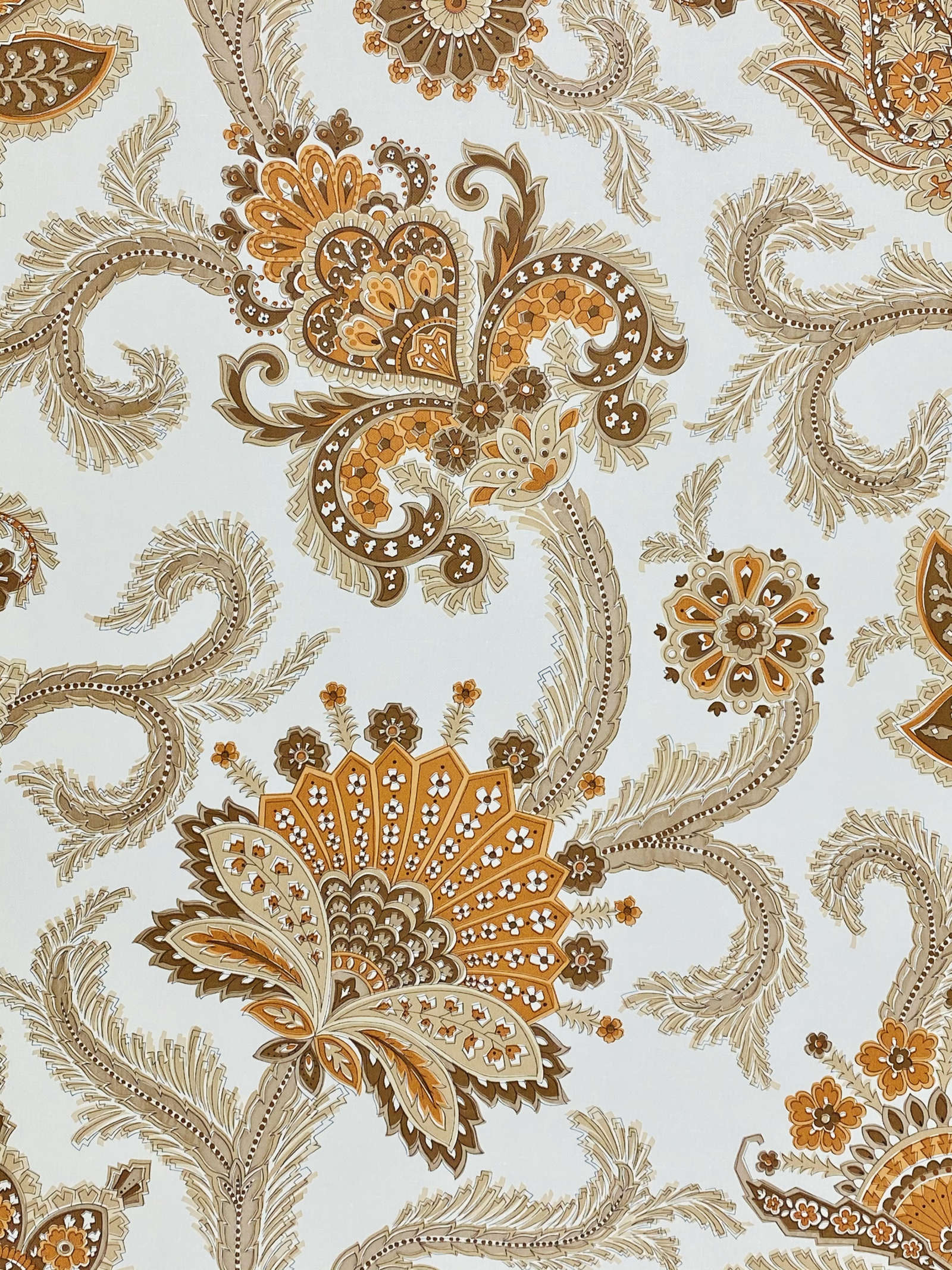 Brown Paisley Wallpapers