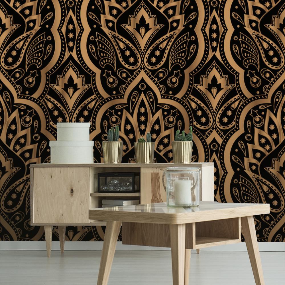 Brown Paisley Wallpapers