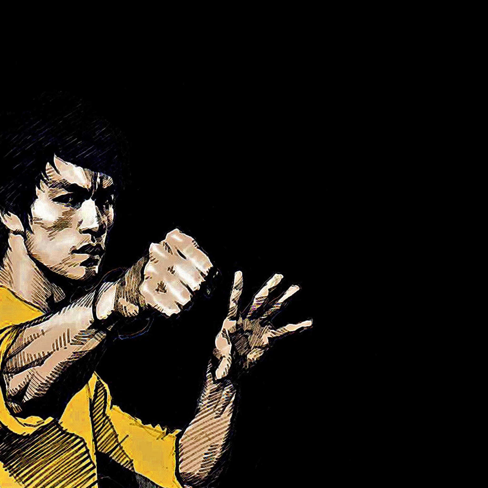 Bruce Lee Cartoon Images Wallpapers