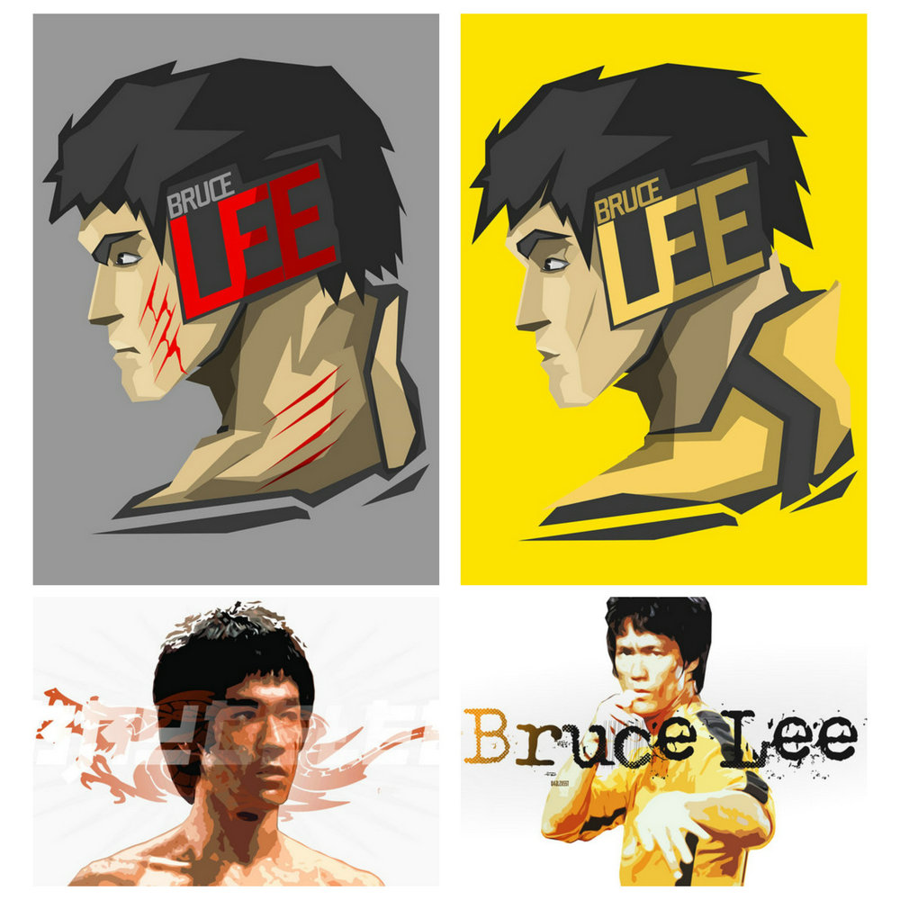 Bruce Lee Cartoon Images Wallpapers