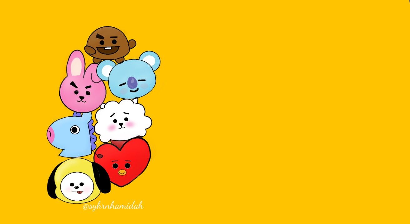 Bt21 Laptop Wallpapers