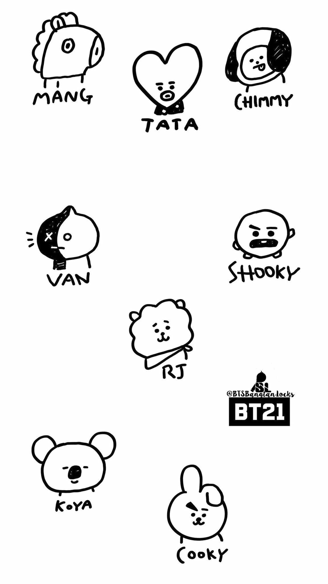 Bt21 Van Wallpapers