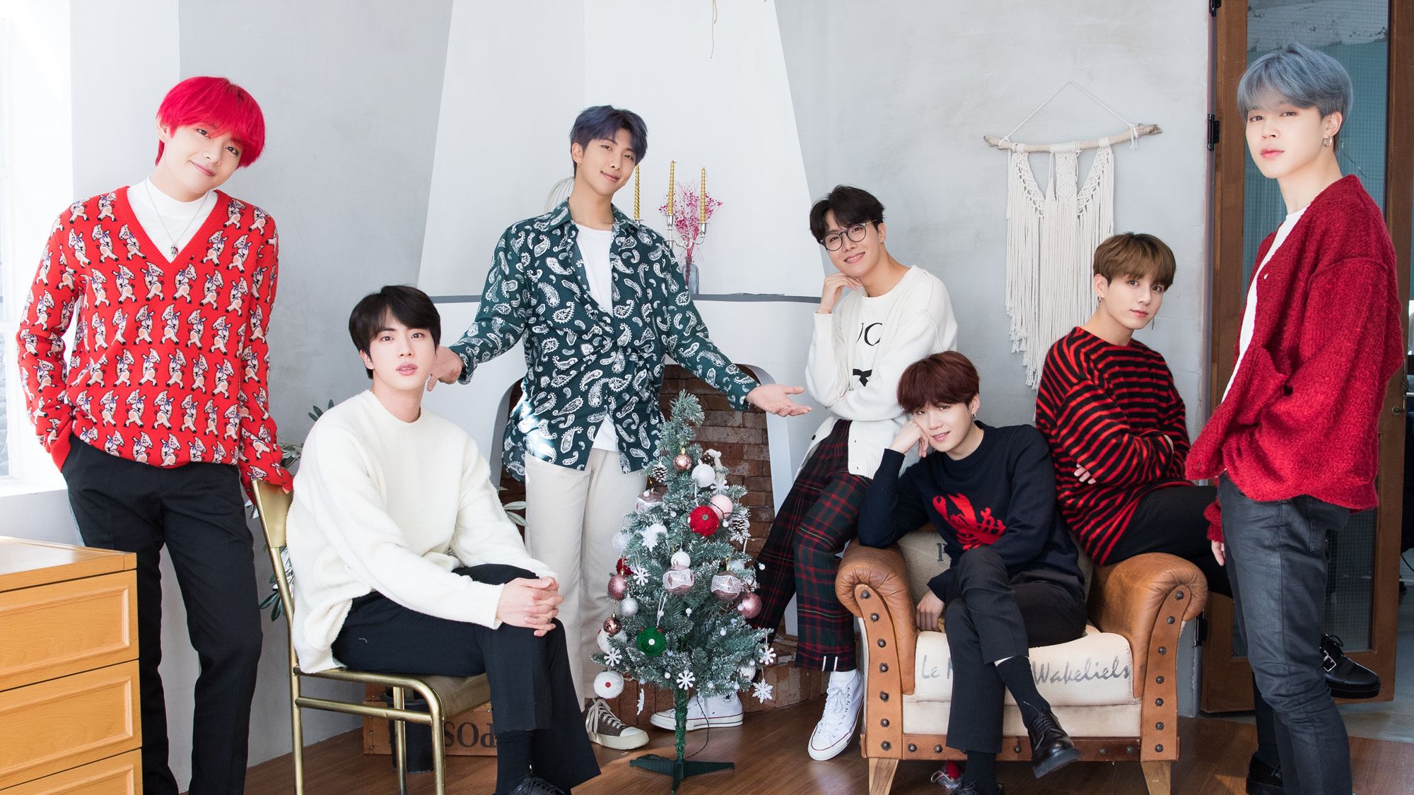 Bts Christmas Pics Wallpapers