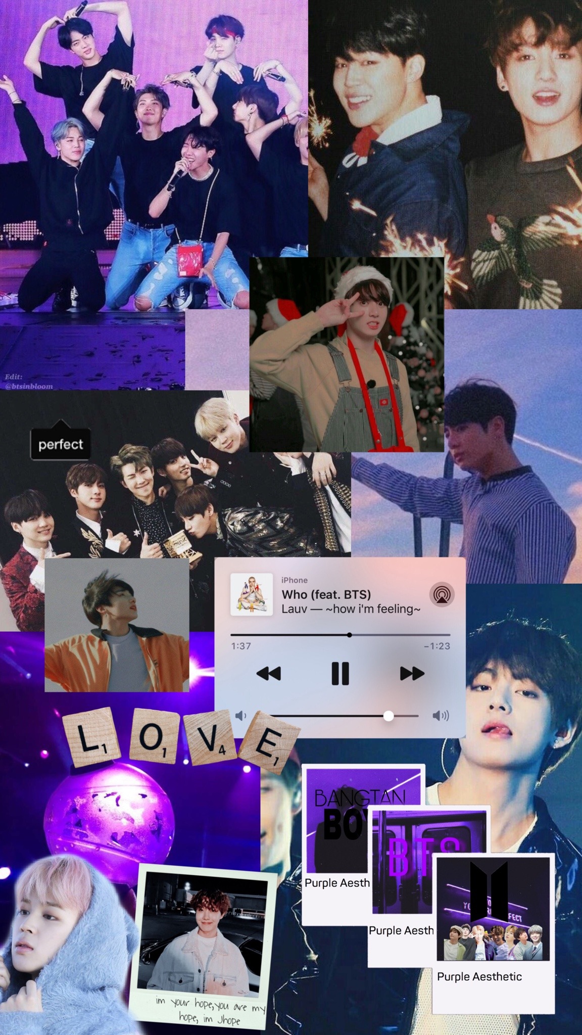 Bts Collage Wallpapers