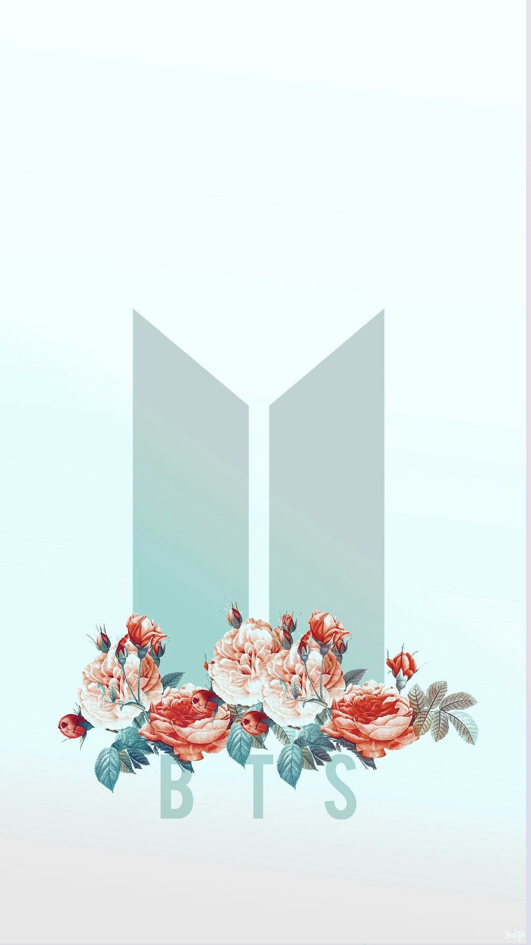 Bts Flower Logo Wallpapers