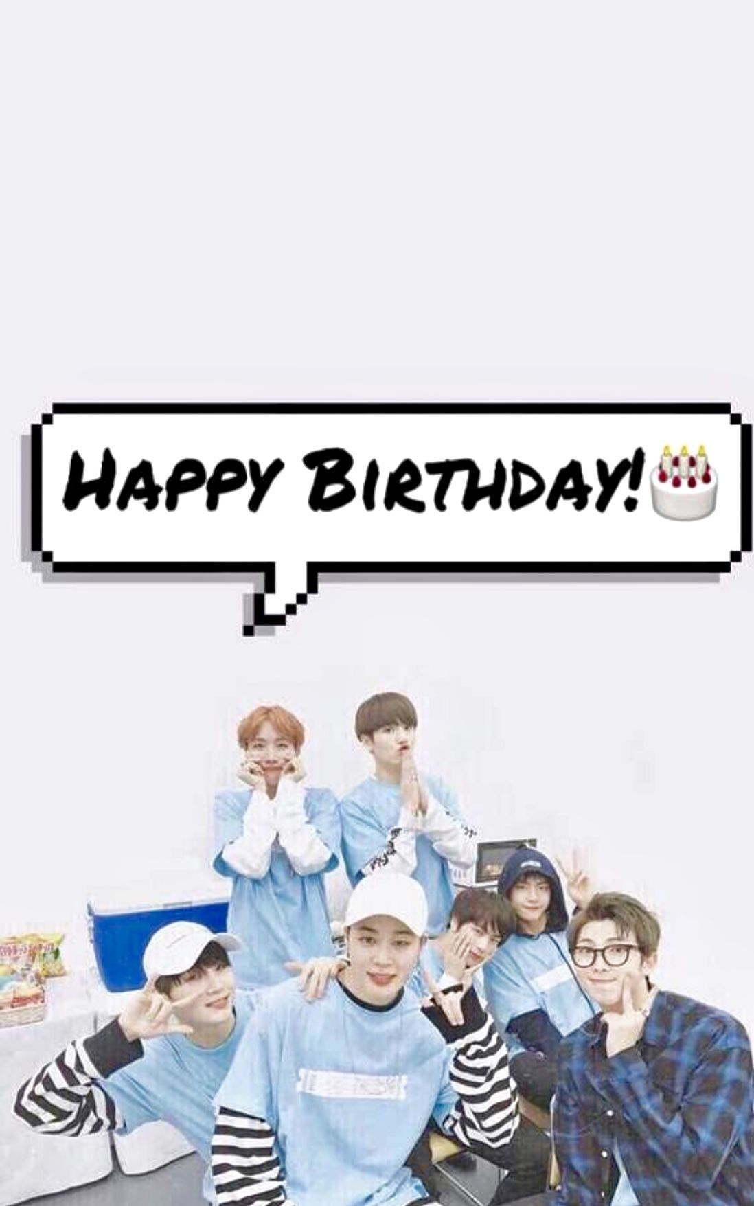 Bts Happy Birthday Wallpapers