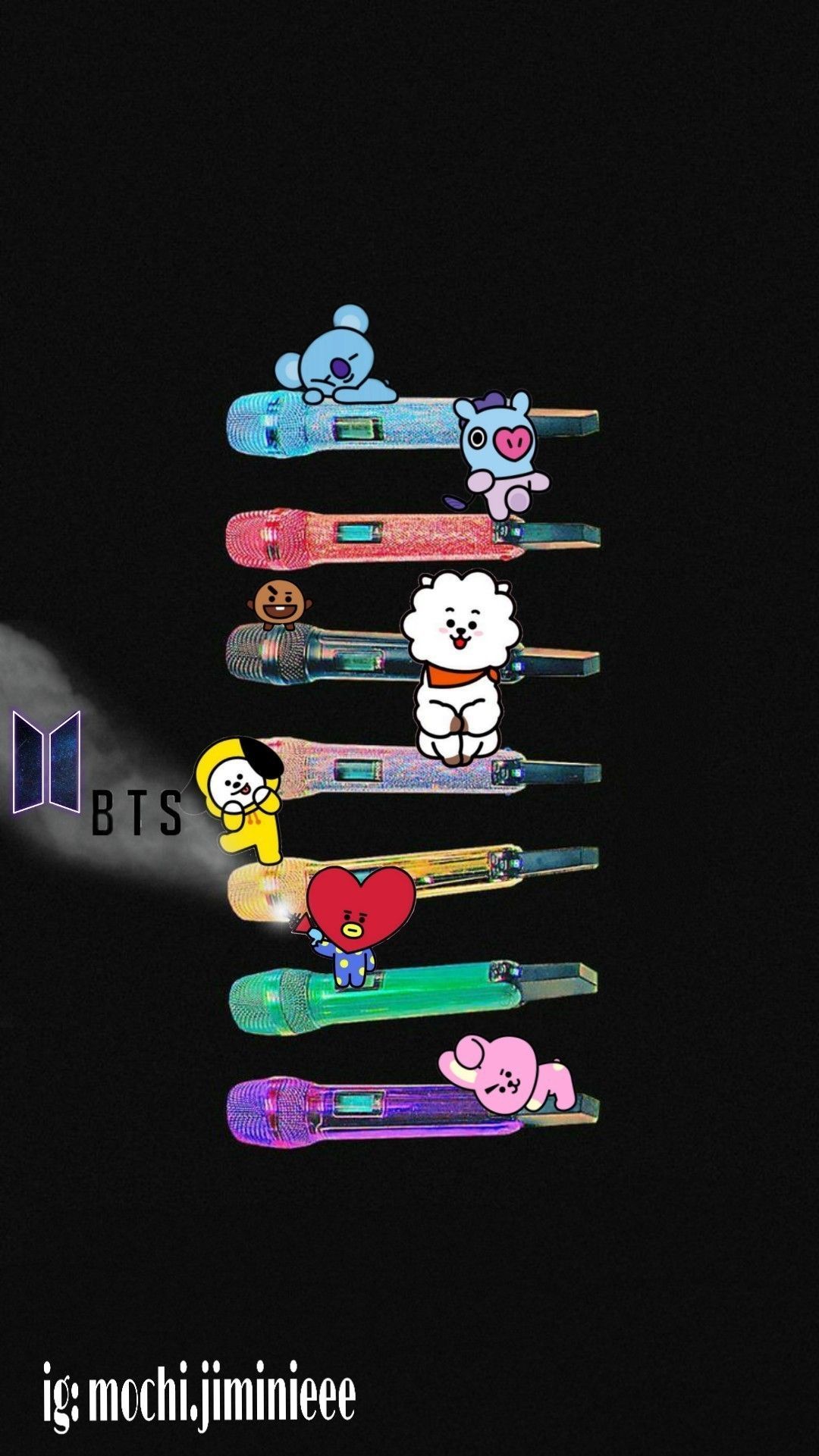 Bts Microphone Wallpapers