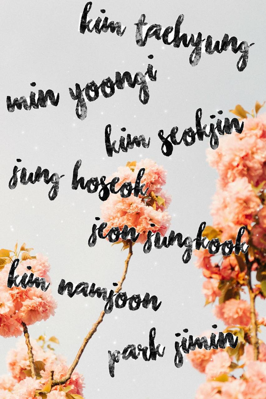 Bts Name Wallpapers