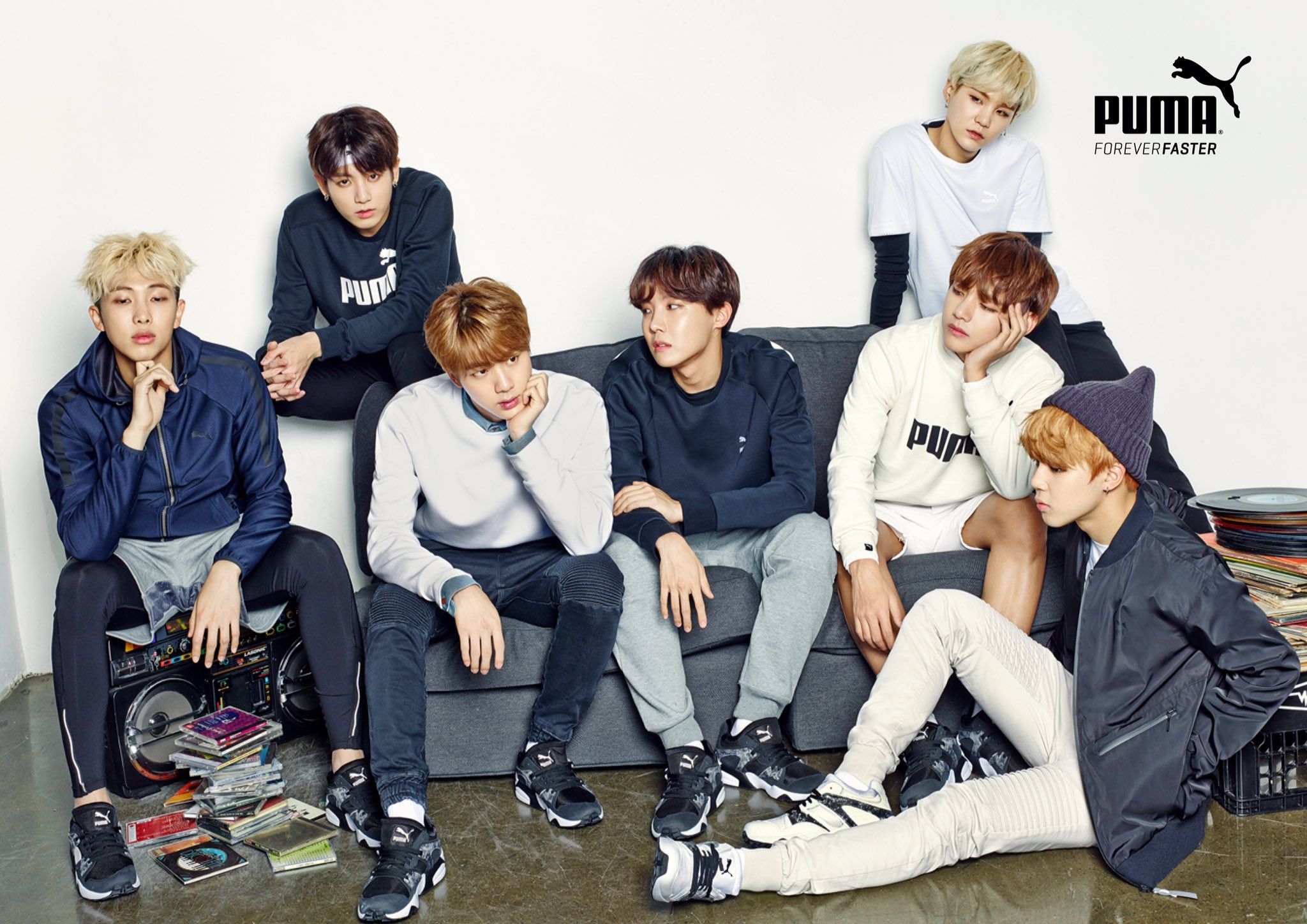 Bts Puma Photoshoot 2017 Wallpapers