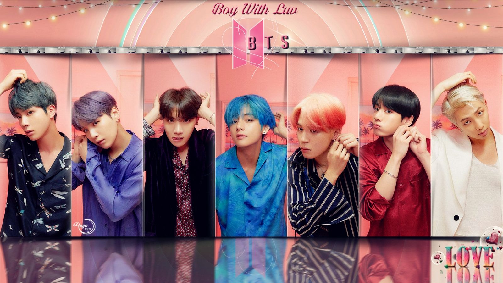 Bts Boy With Luv Wallpapers