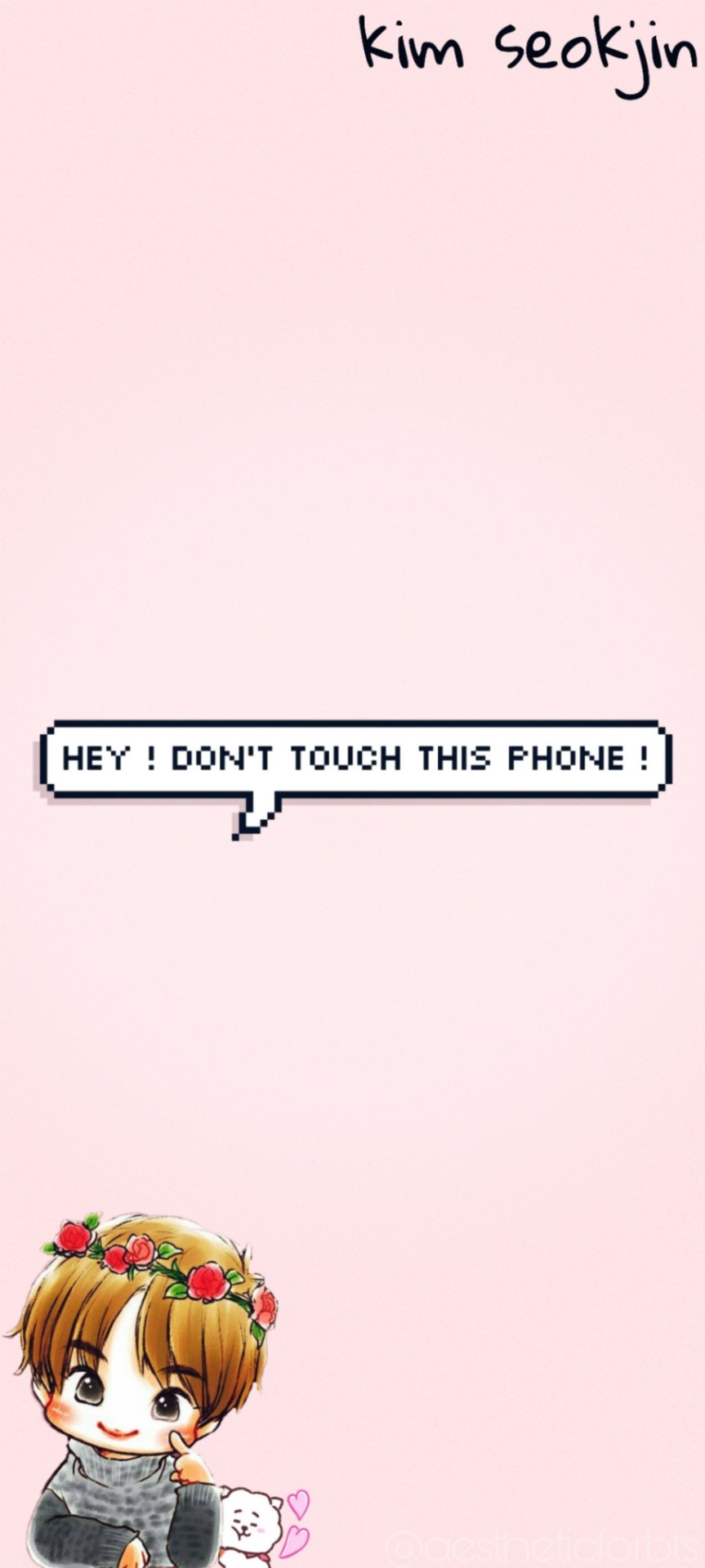 Bts Dont Touch My Phone Wallpapers