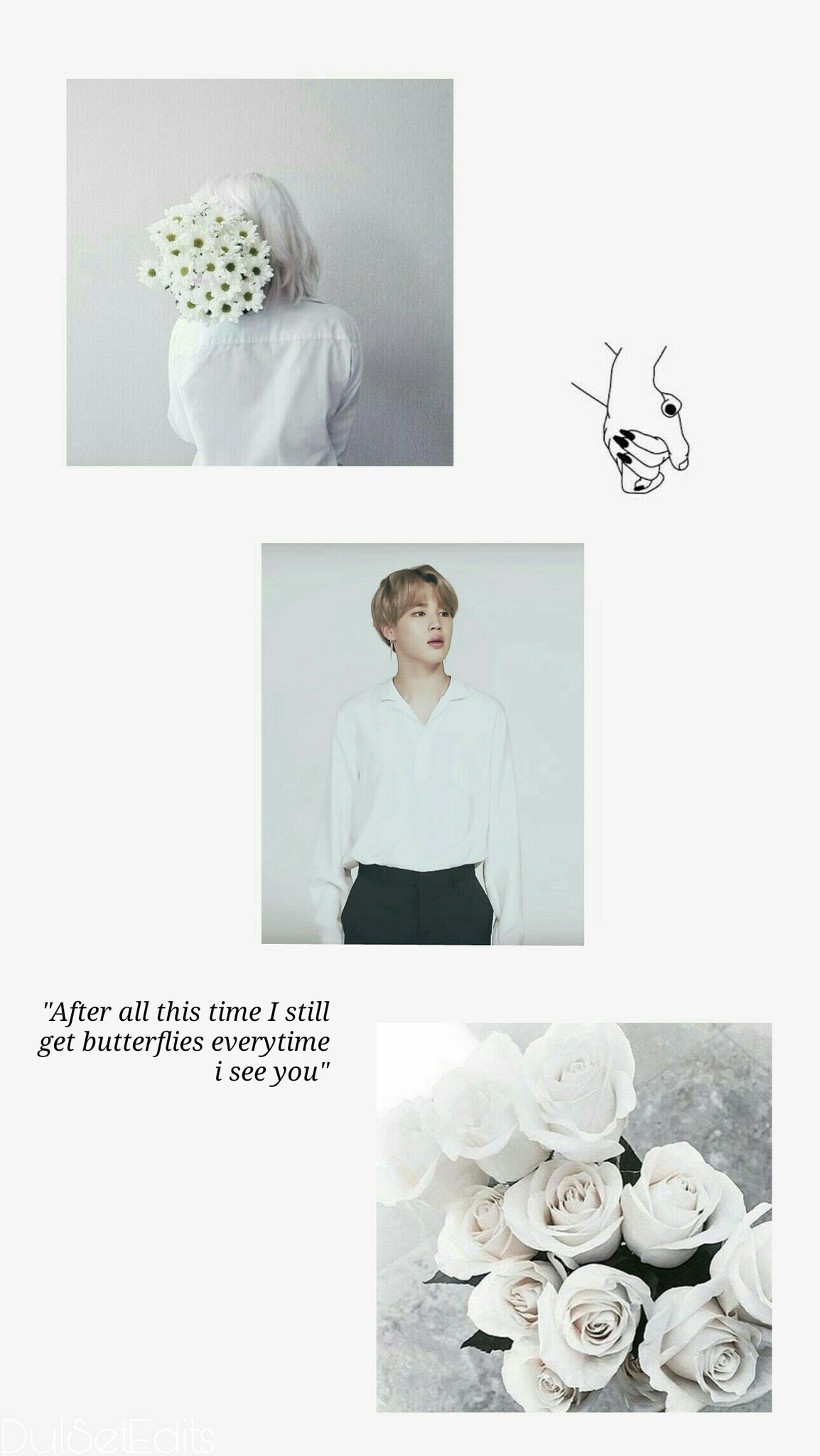 Bts White Aesthetic Wallpapers