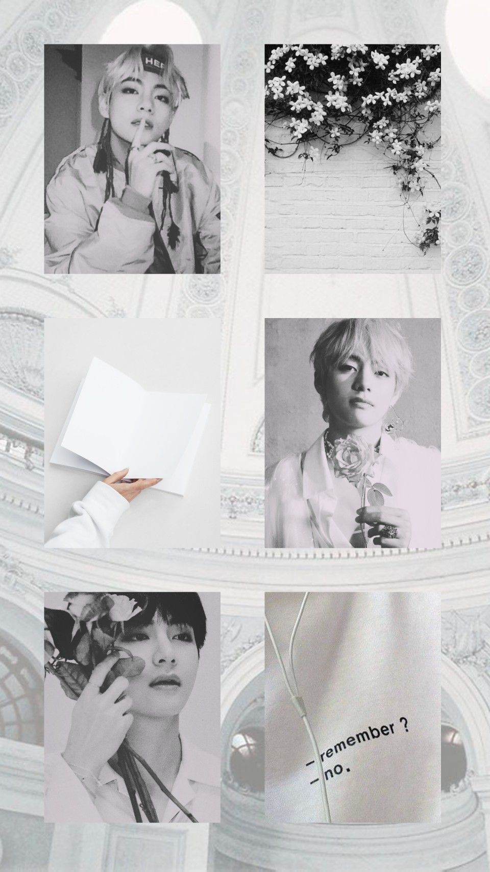 Bts White Aesthetic Wallpapers