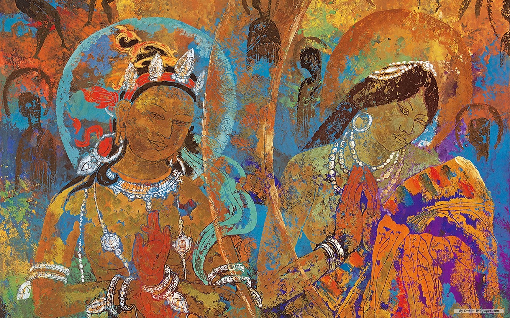 Buddhist Art Wallpapers