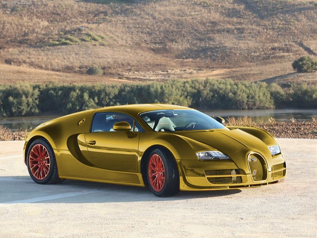 Bugatti Golden Wallpapers