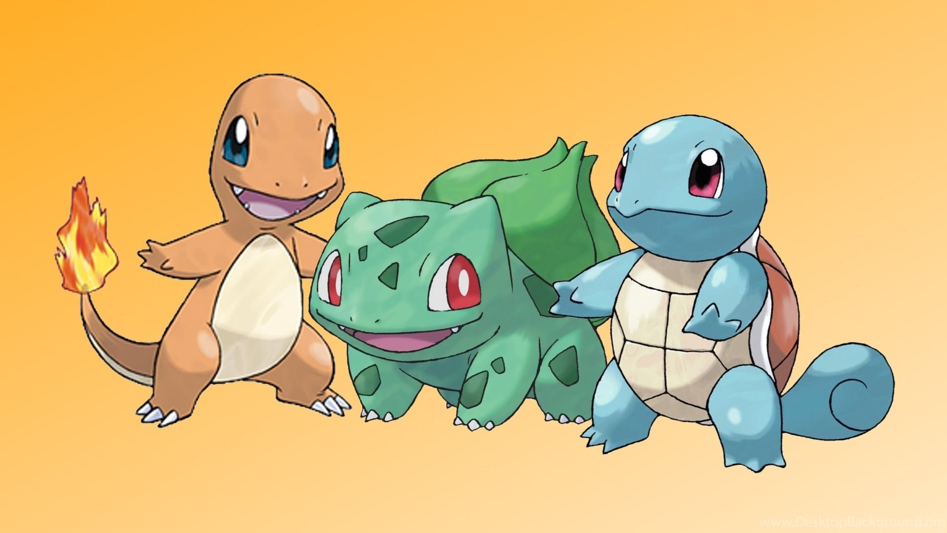 Bulbasaur Charmander Squirtle Wallpapers