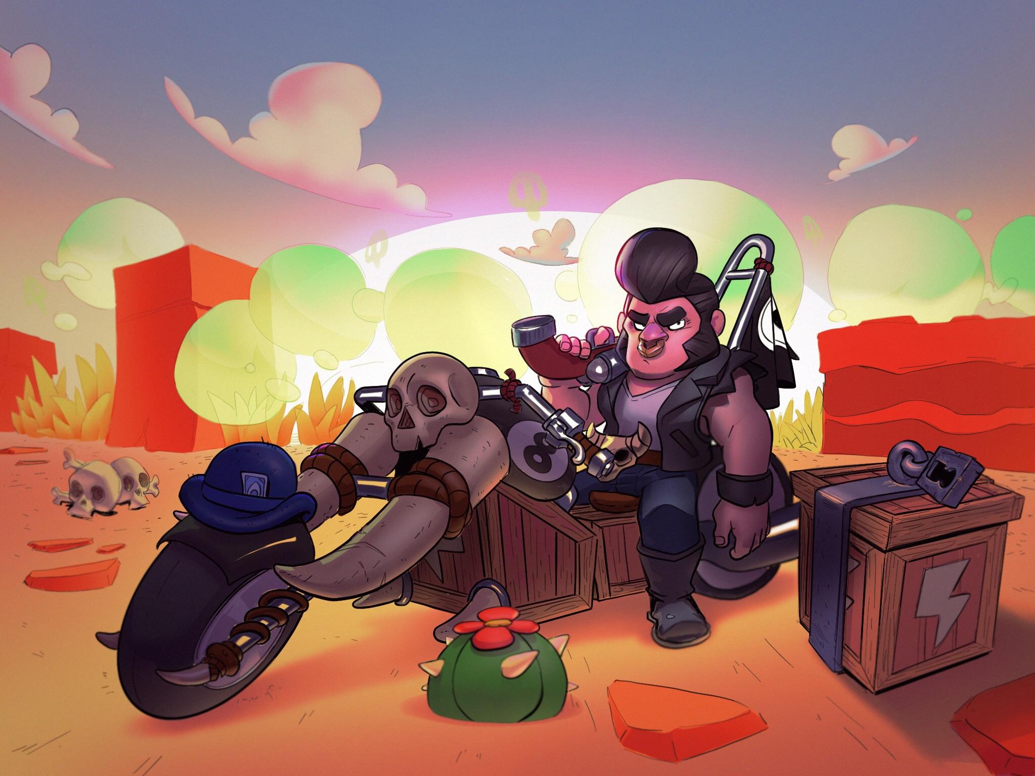 Bull Brawl Stars Wallpapers