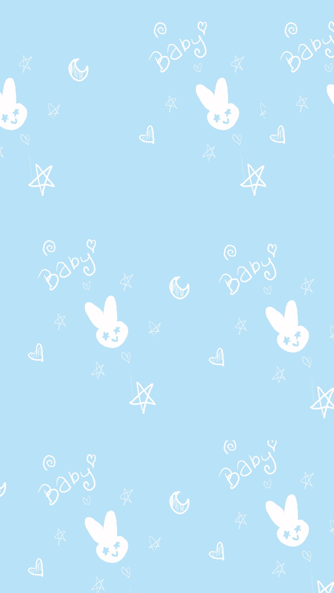 Bunny Pattern Wallpapers