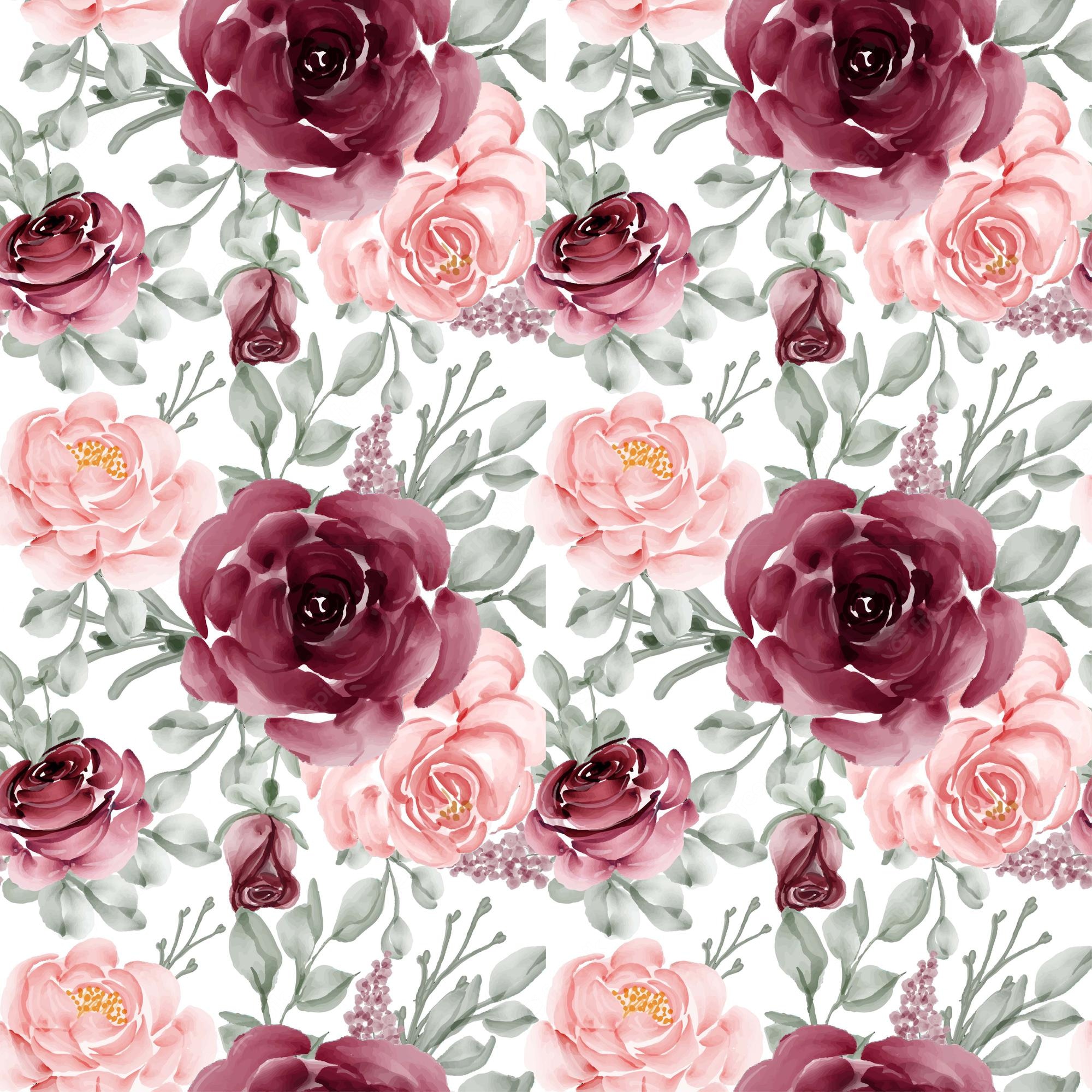 Burgundy Roses Wallpapers