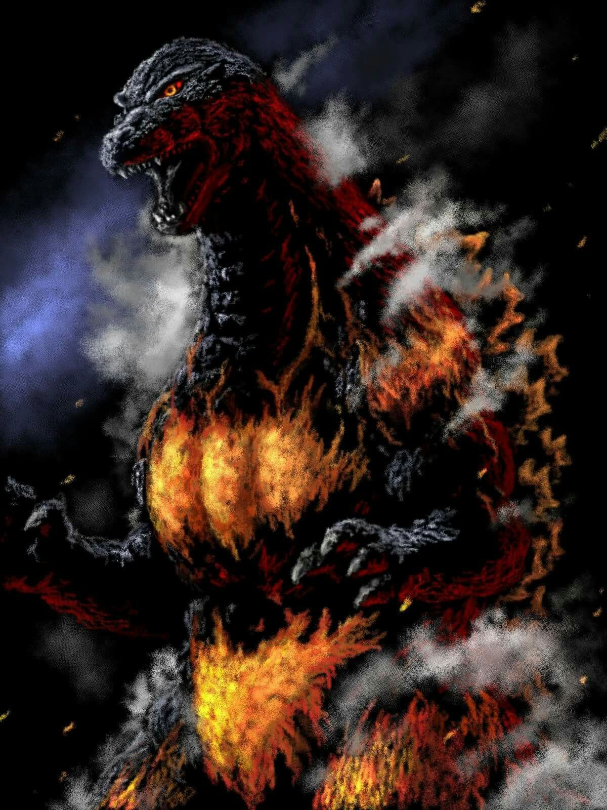 Burning Godzilla Wallpapers