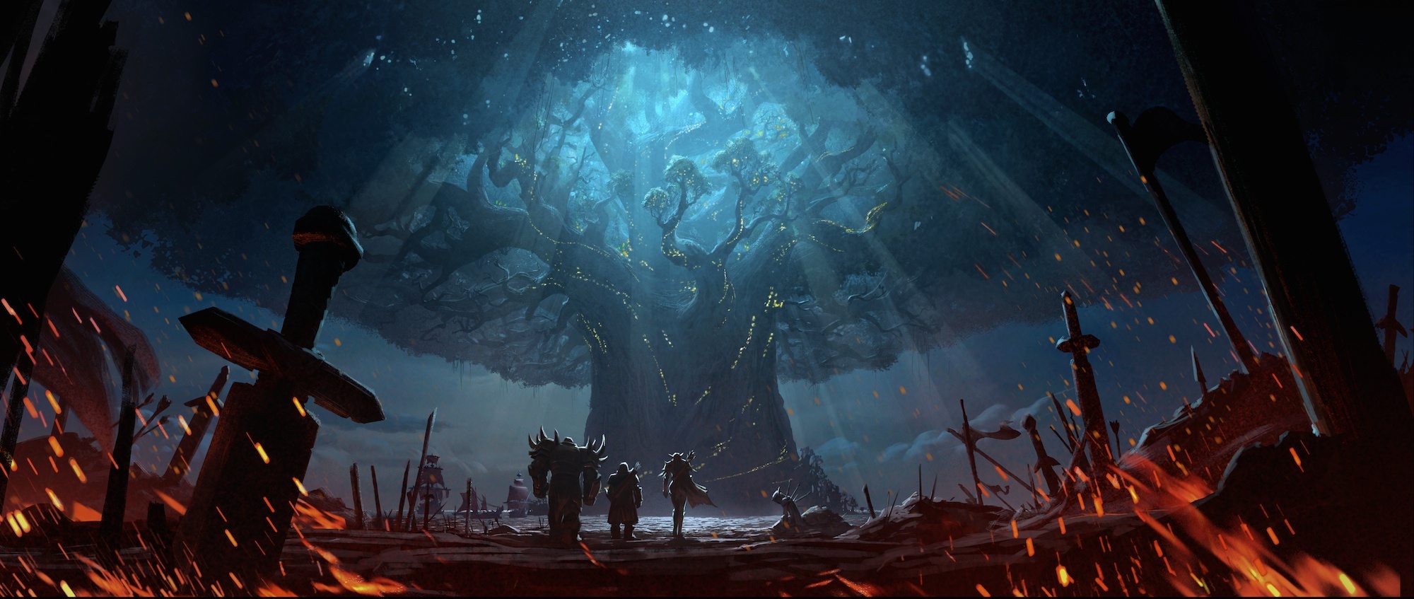 Burning Of Teldrassil Wallpapers