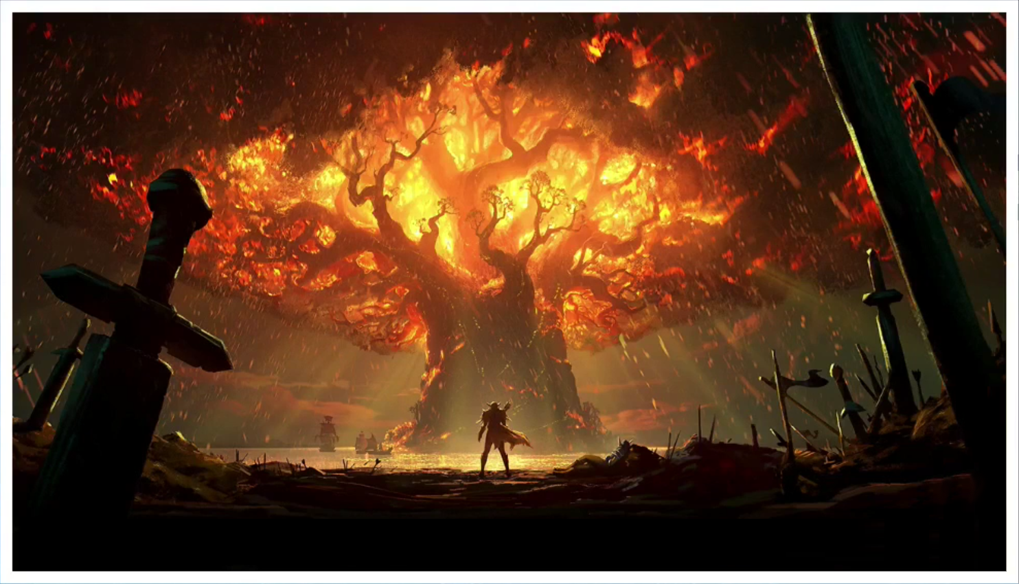 Burning Of Teldrassil Wallpapers