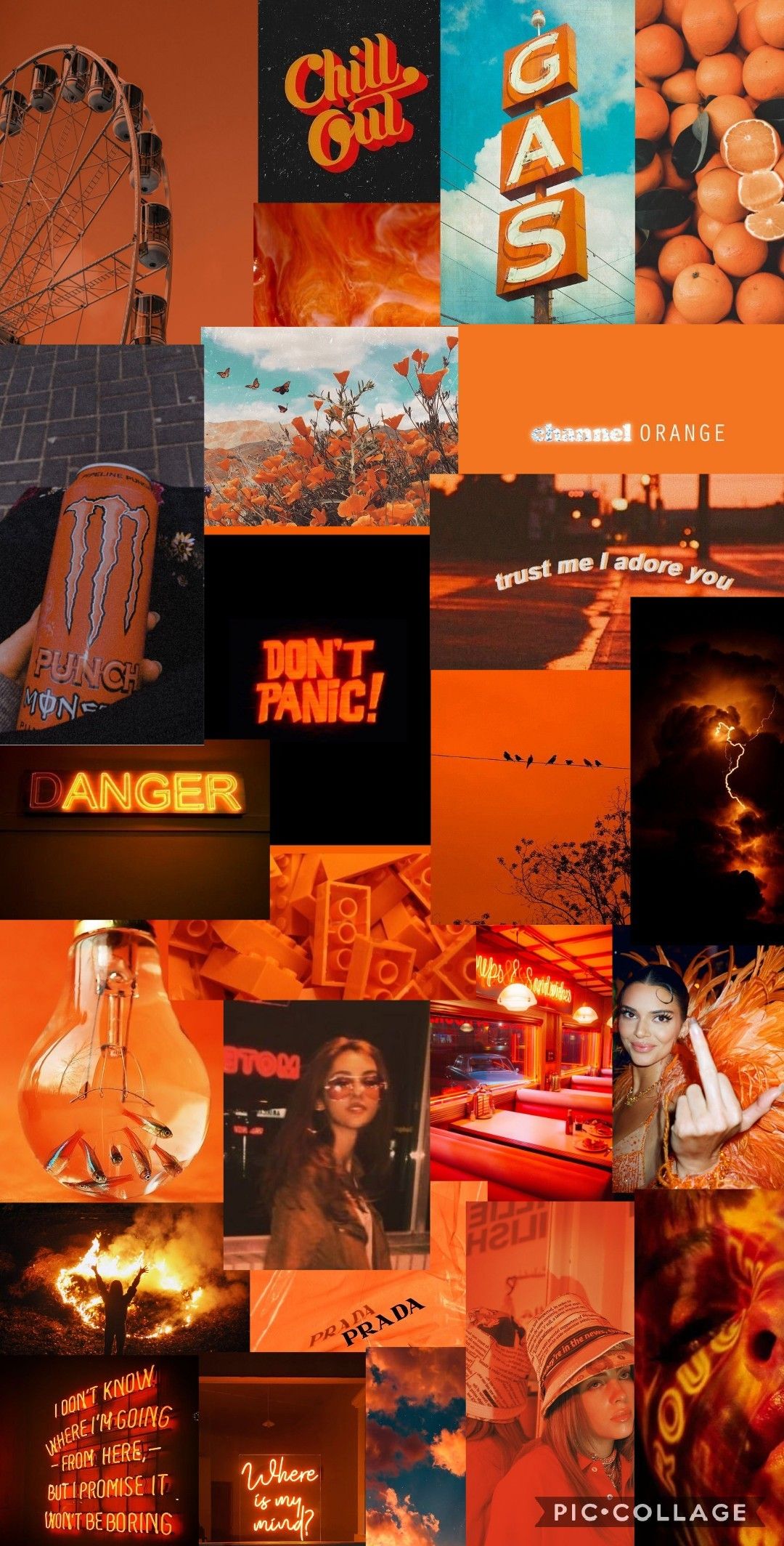 Burnt Orange Aesthetic Wallpapers