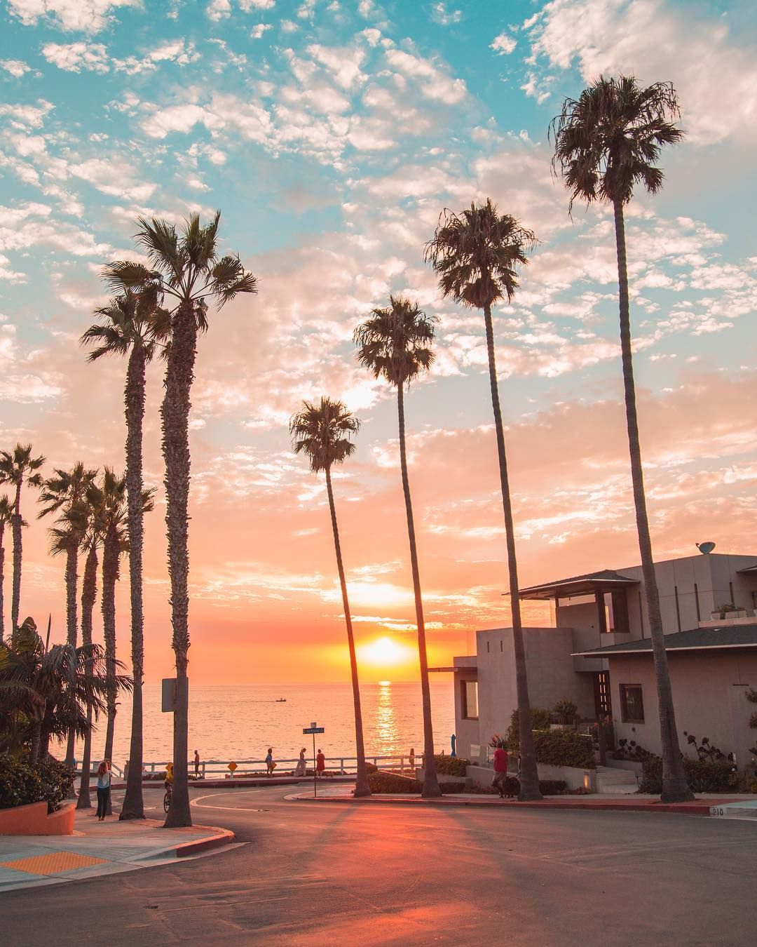 California Beach At Night Wallpapers