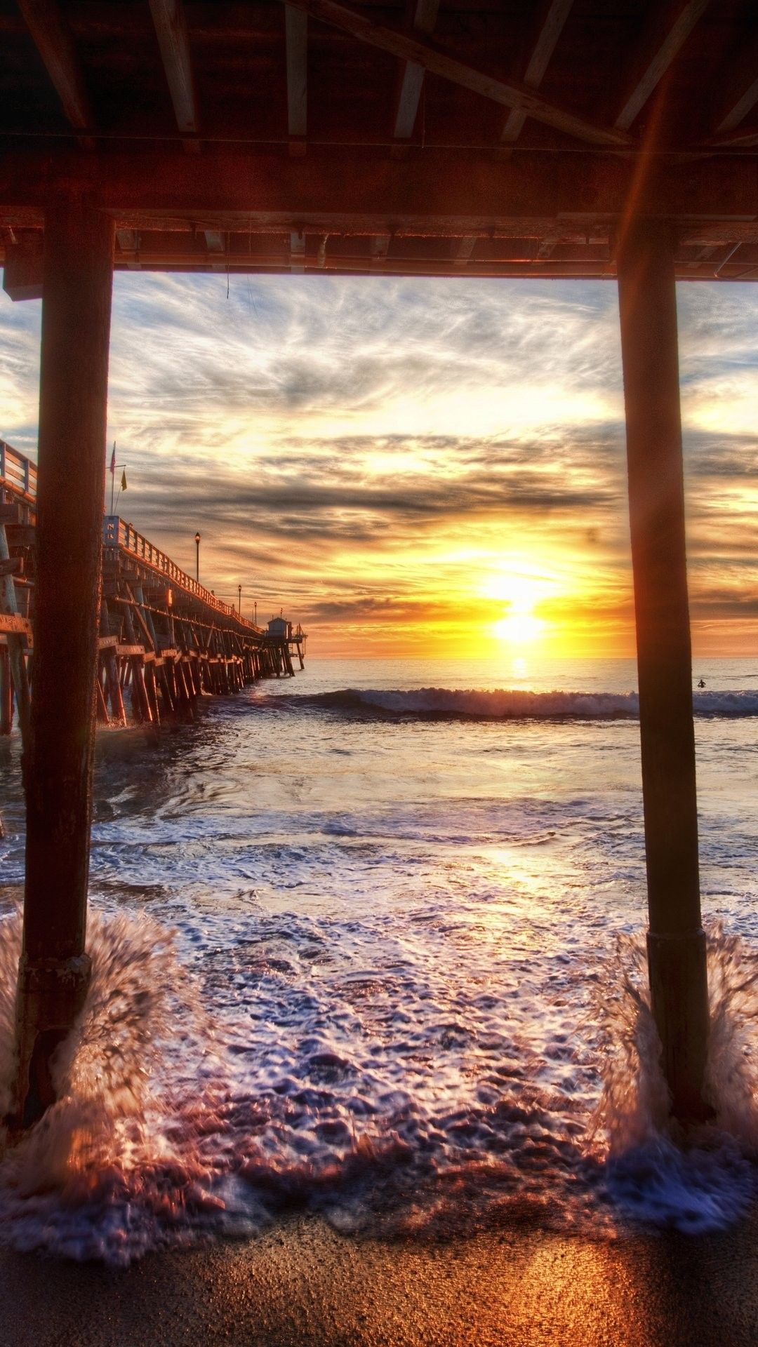 California Beach Iphone Wallpapers