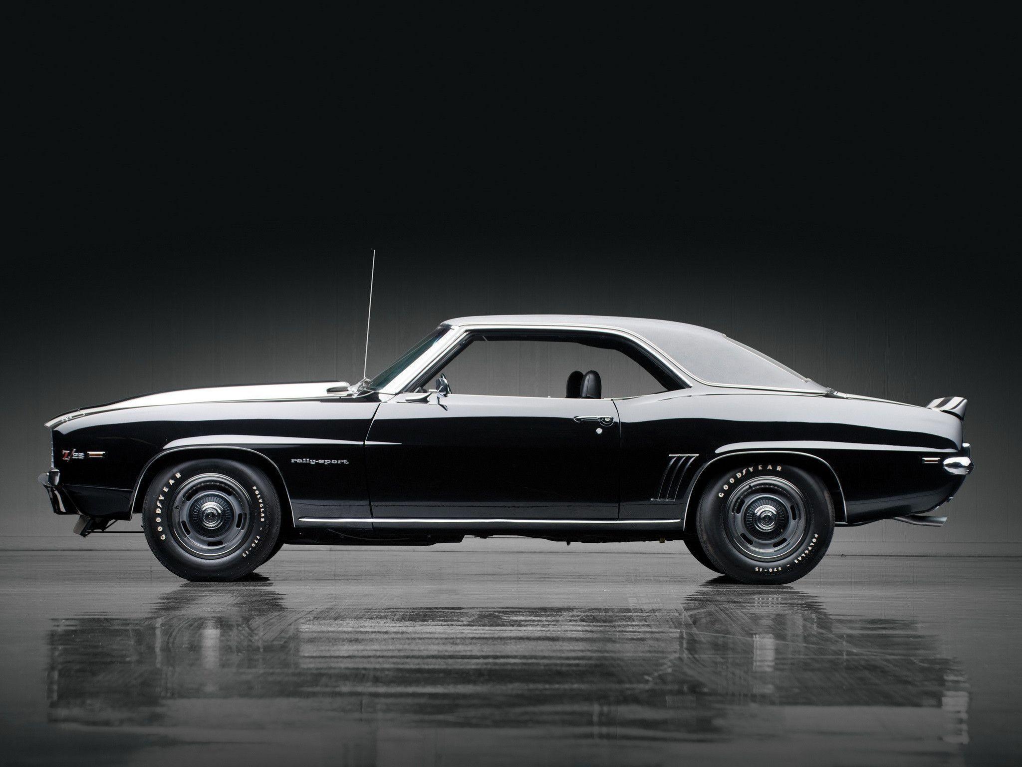 Camaro 1969 Black Wallpapers