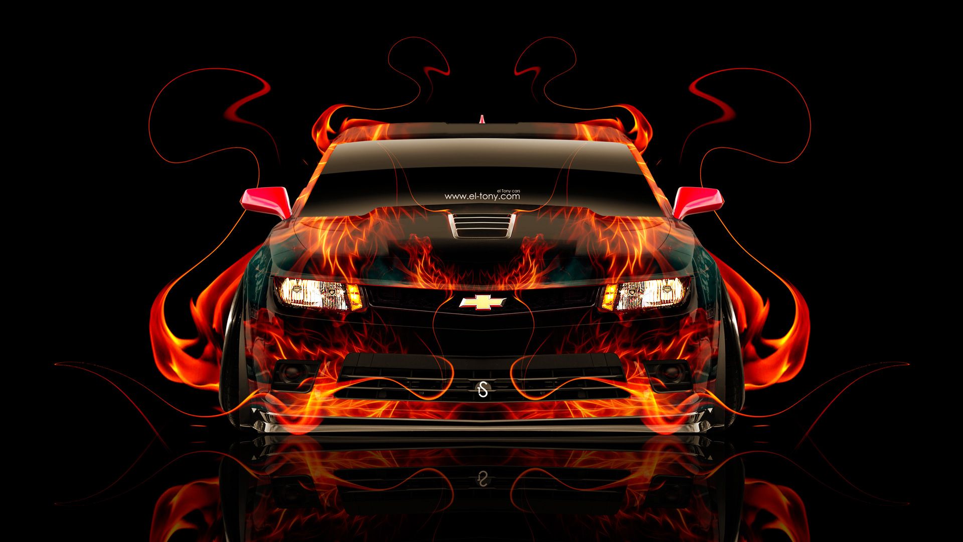 Camaro Fire Wallpapers