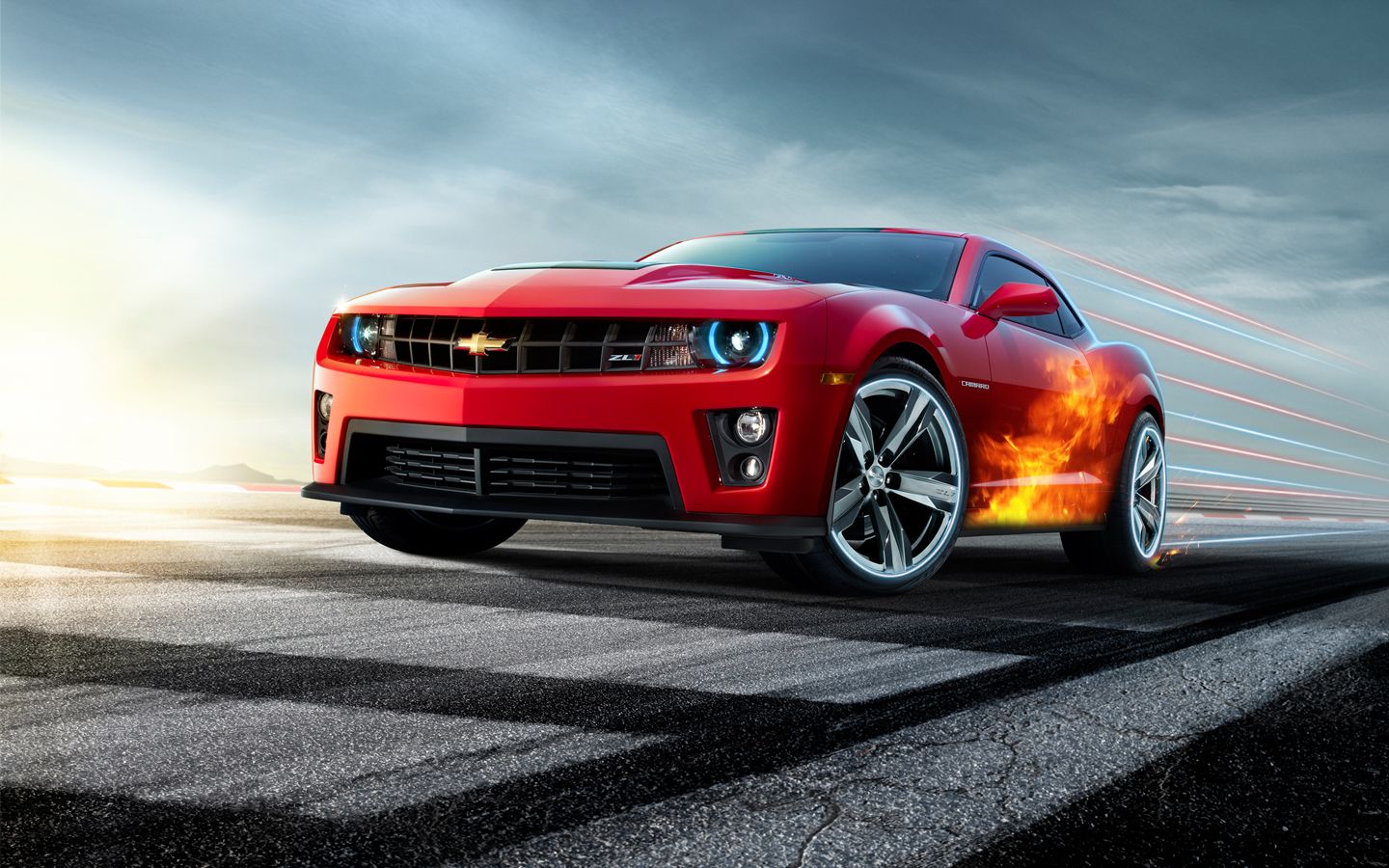 Camaro Fire Wallpapers