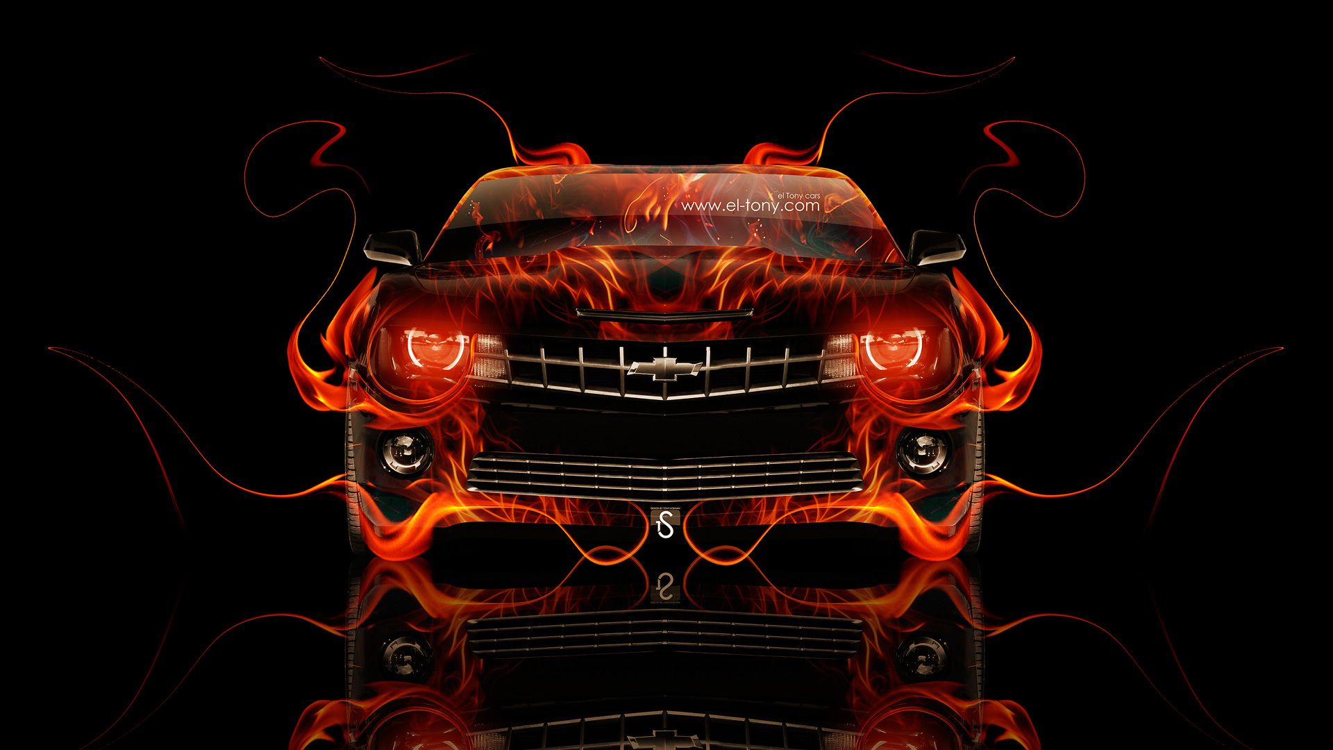 Camaro Fire Wallpapers