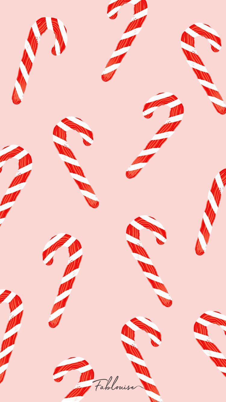 Candy Cane Aesthetic Wallpapers