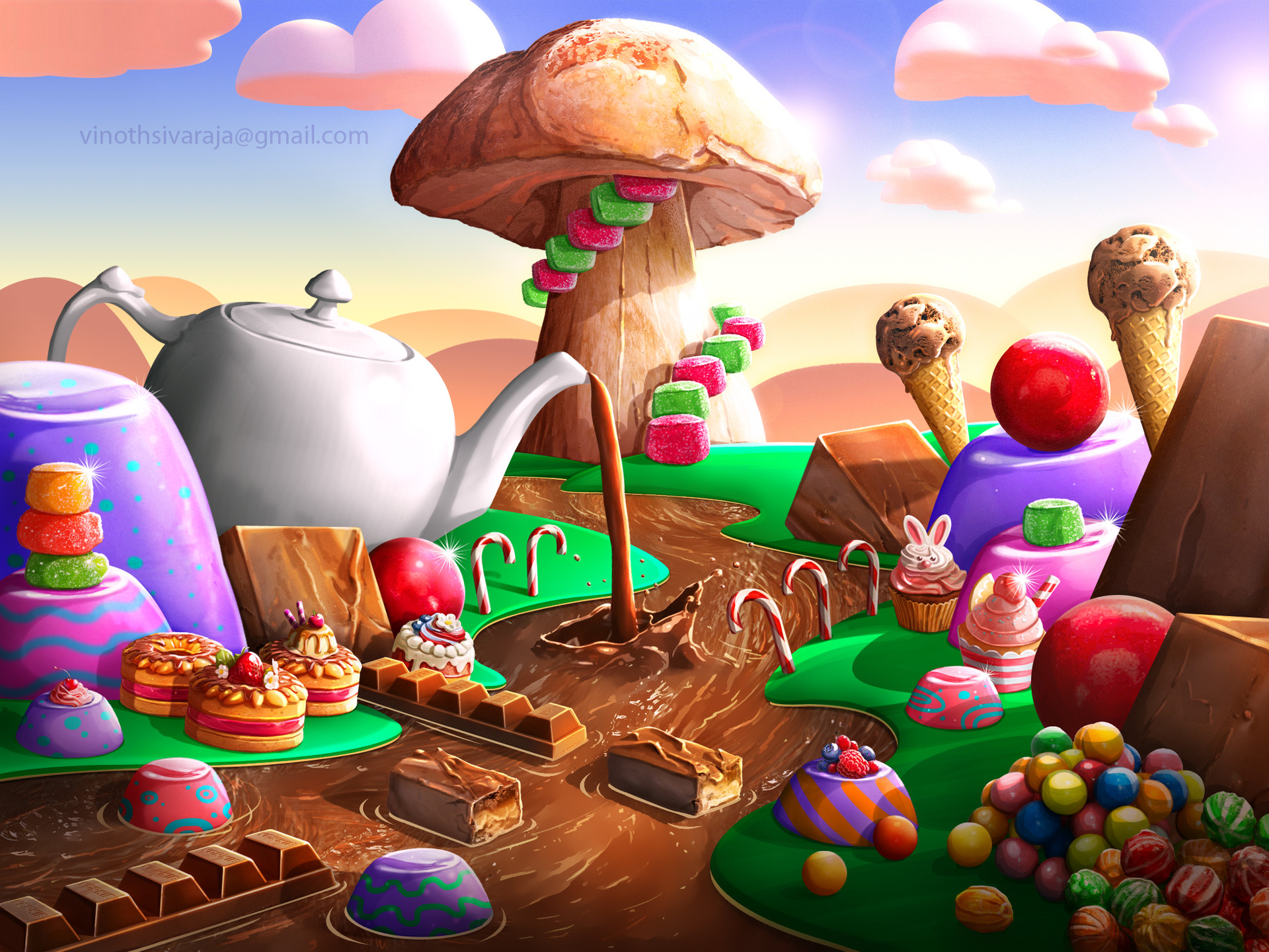 Candy Land Wallpapers