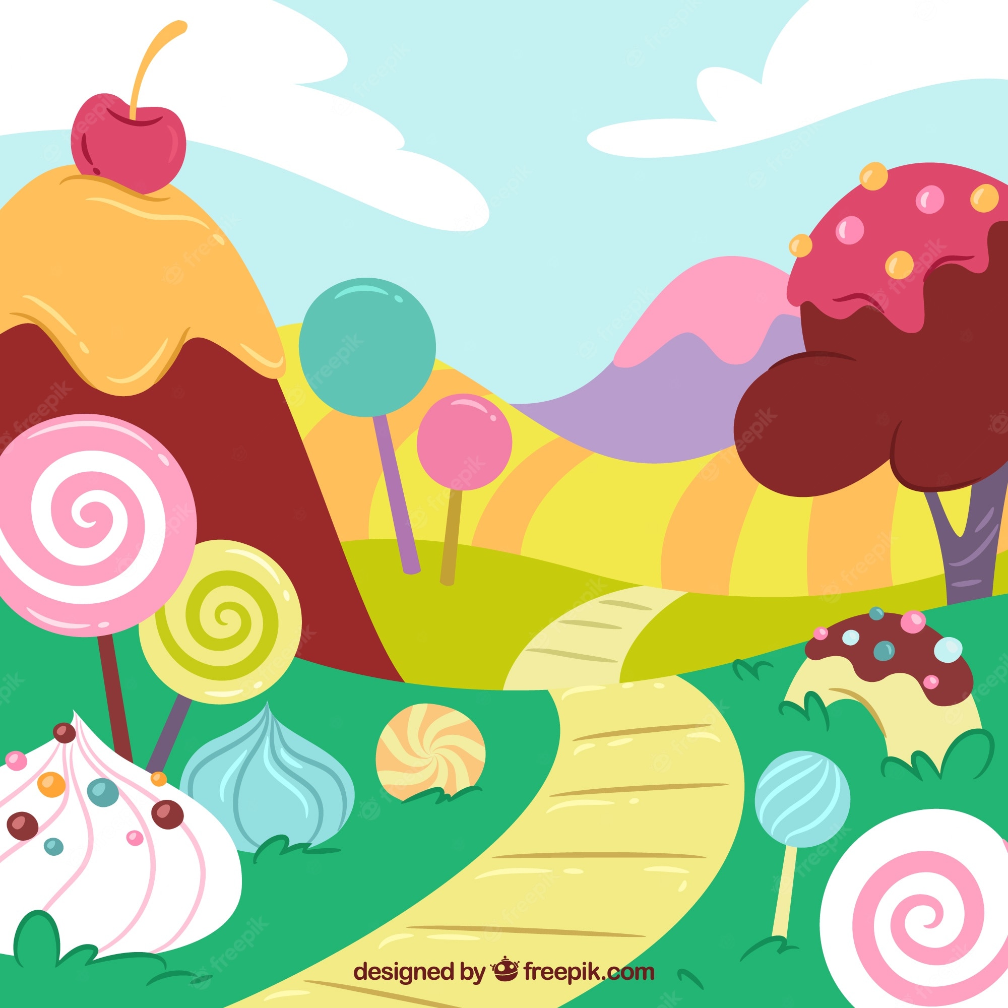 Candy Land Wallpapers