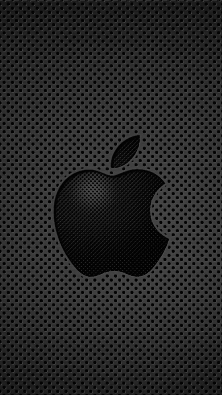 Carbon Fiber Apple Logo Wallpapers