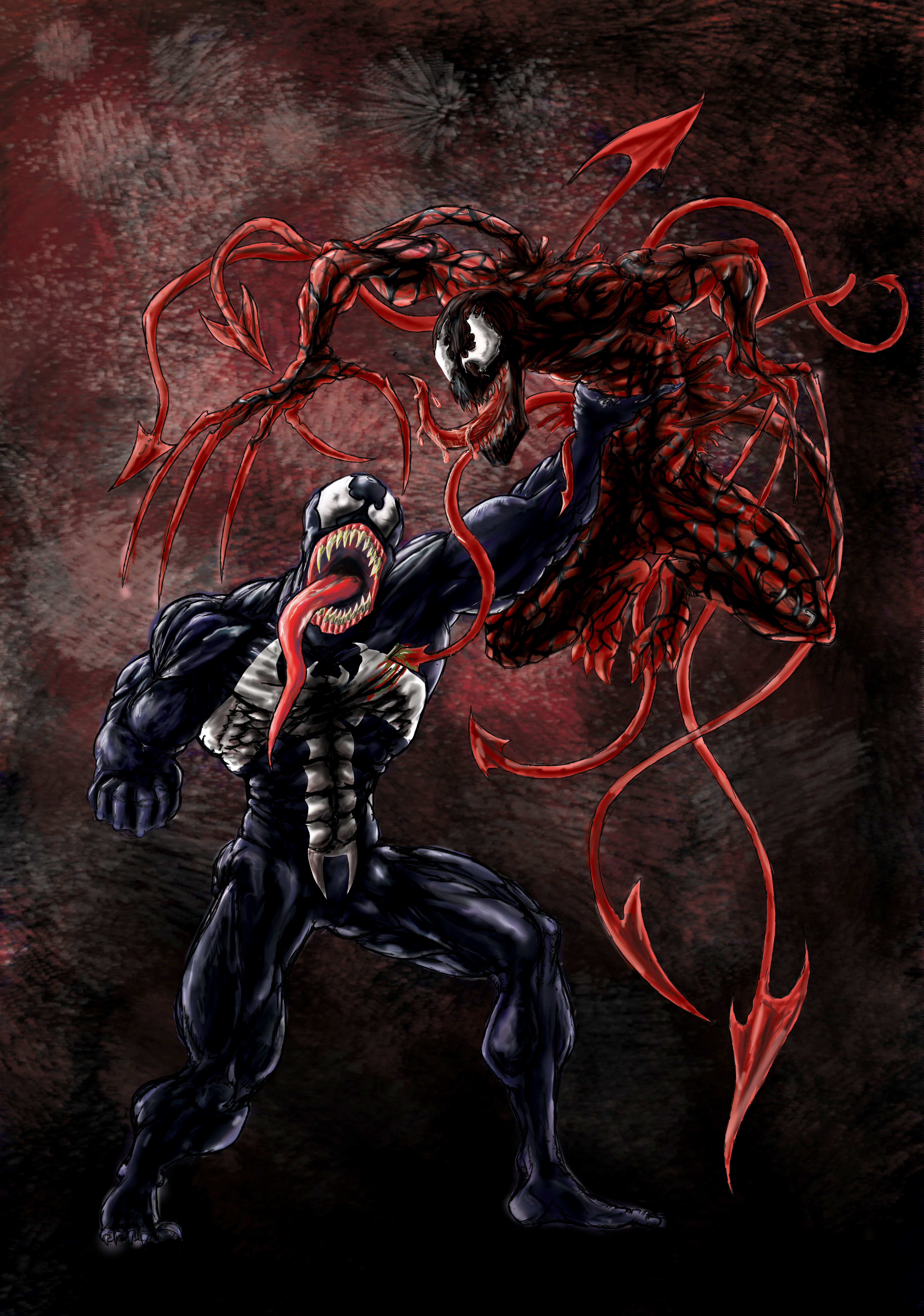 Carnage Vs Venom Wallpapers