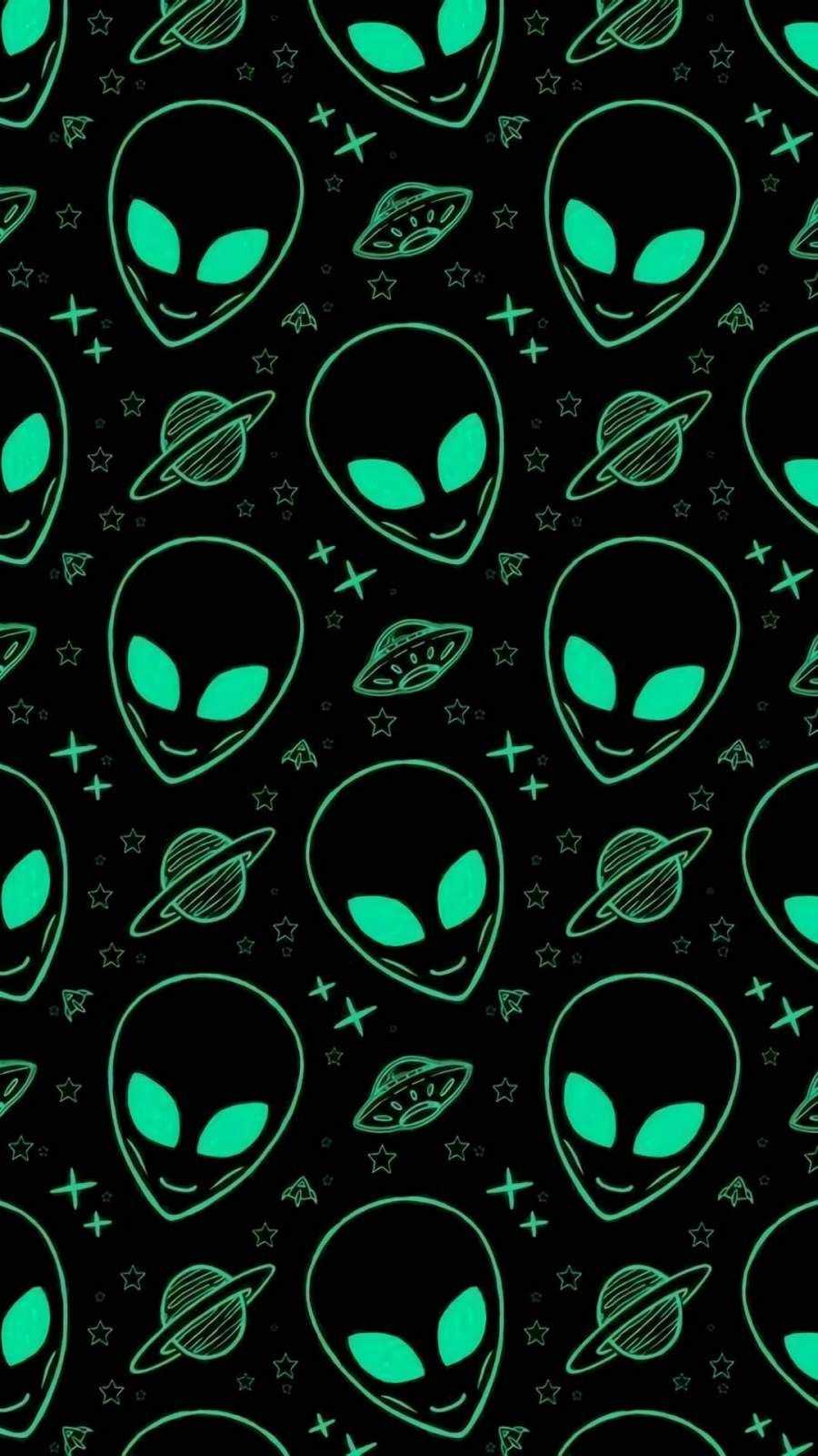 Cartoon Alien Wallpapers