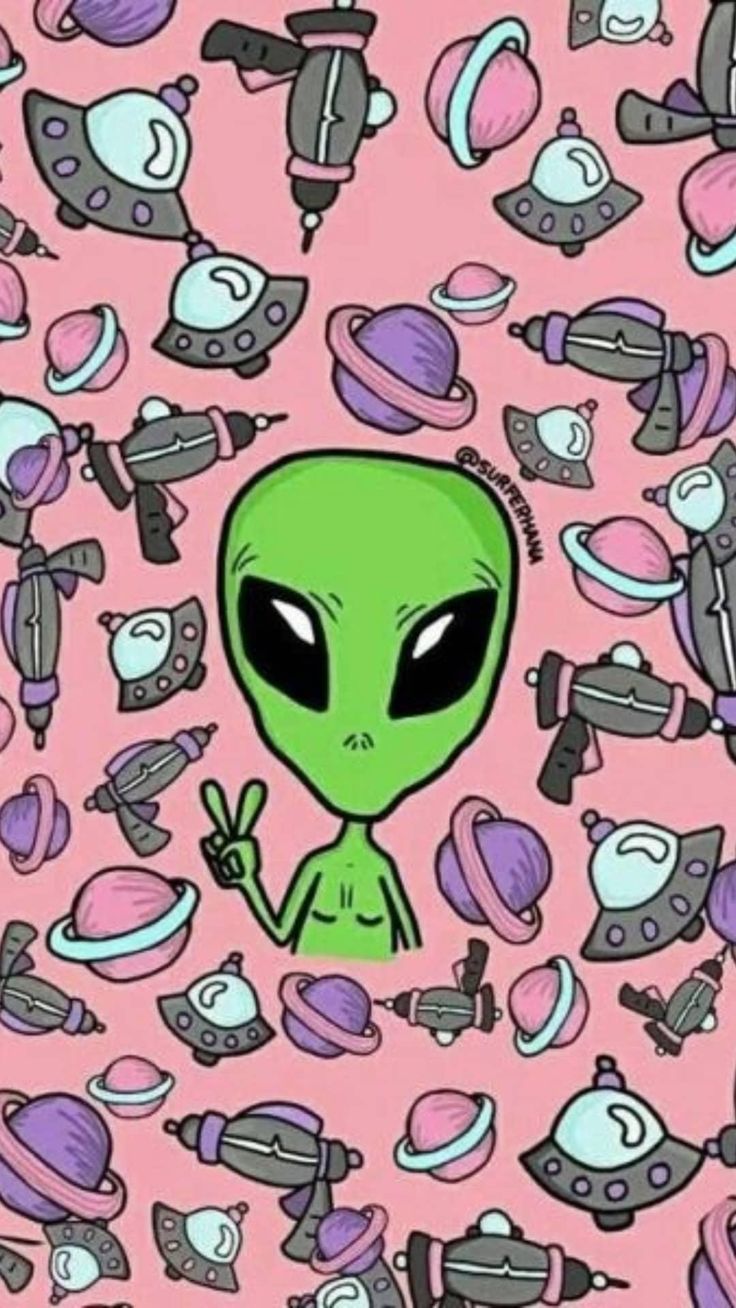 Cartoon Alien Wallpapers