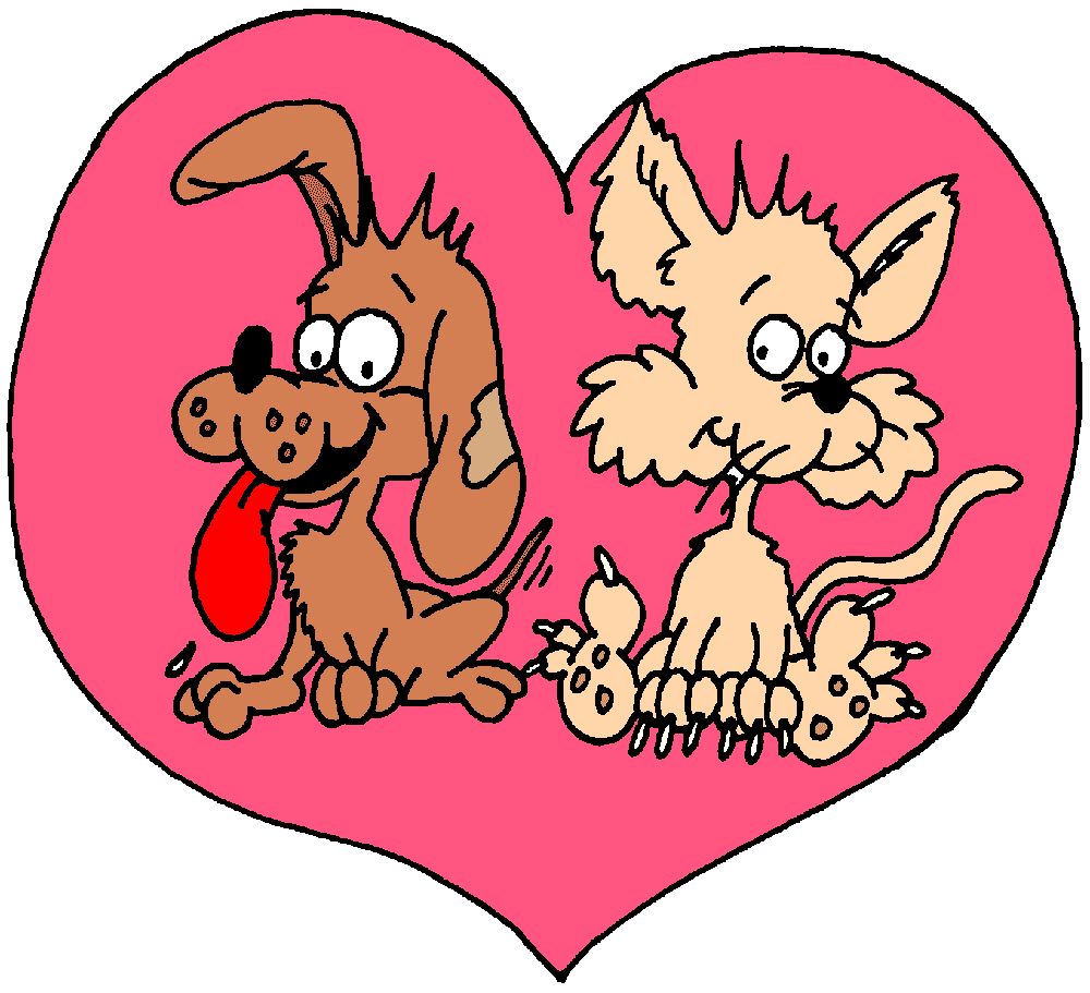 Cartoon Animals In Love Wallpapers