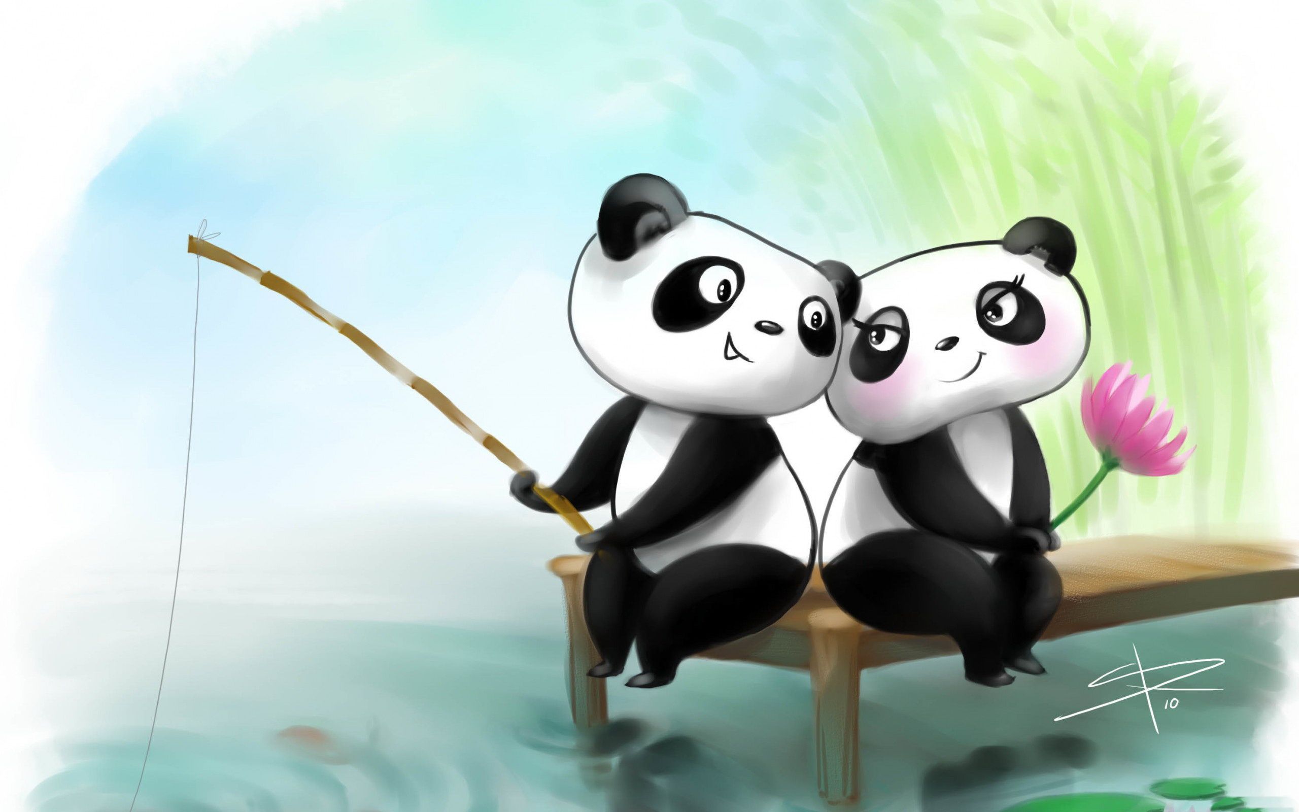 Cartoon Animals In Love Wallpapers