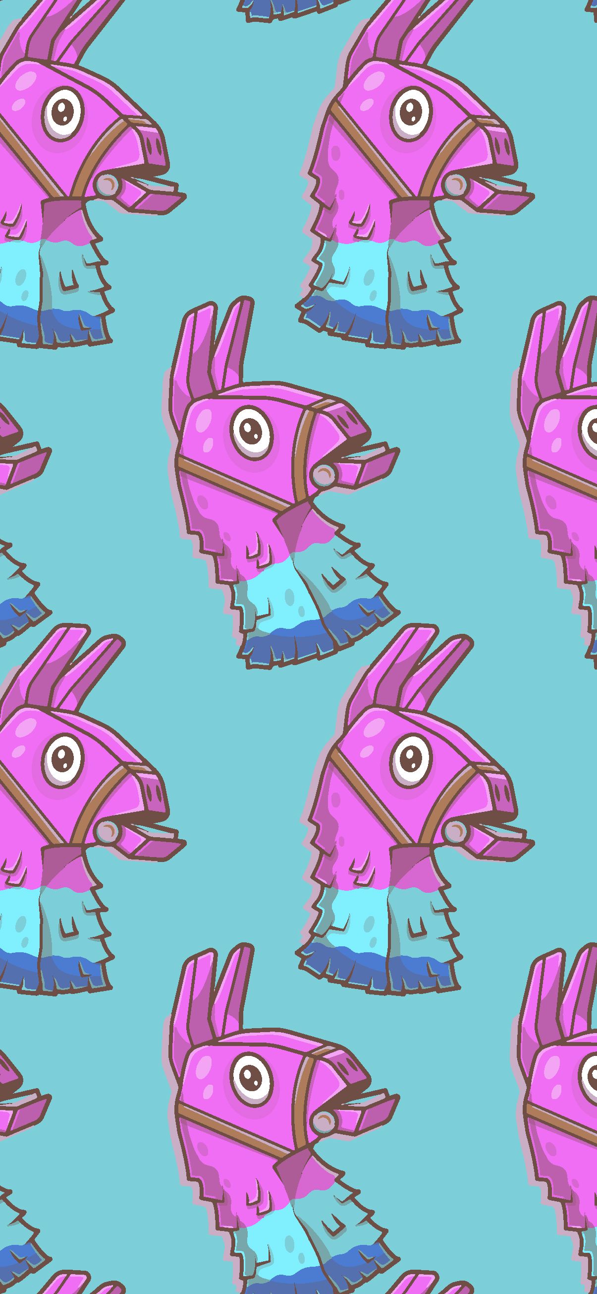 Cartoon Fortnite Llama Wallpapers