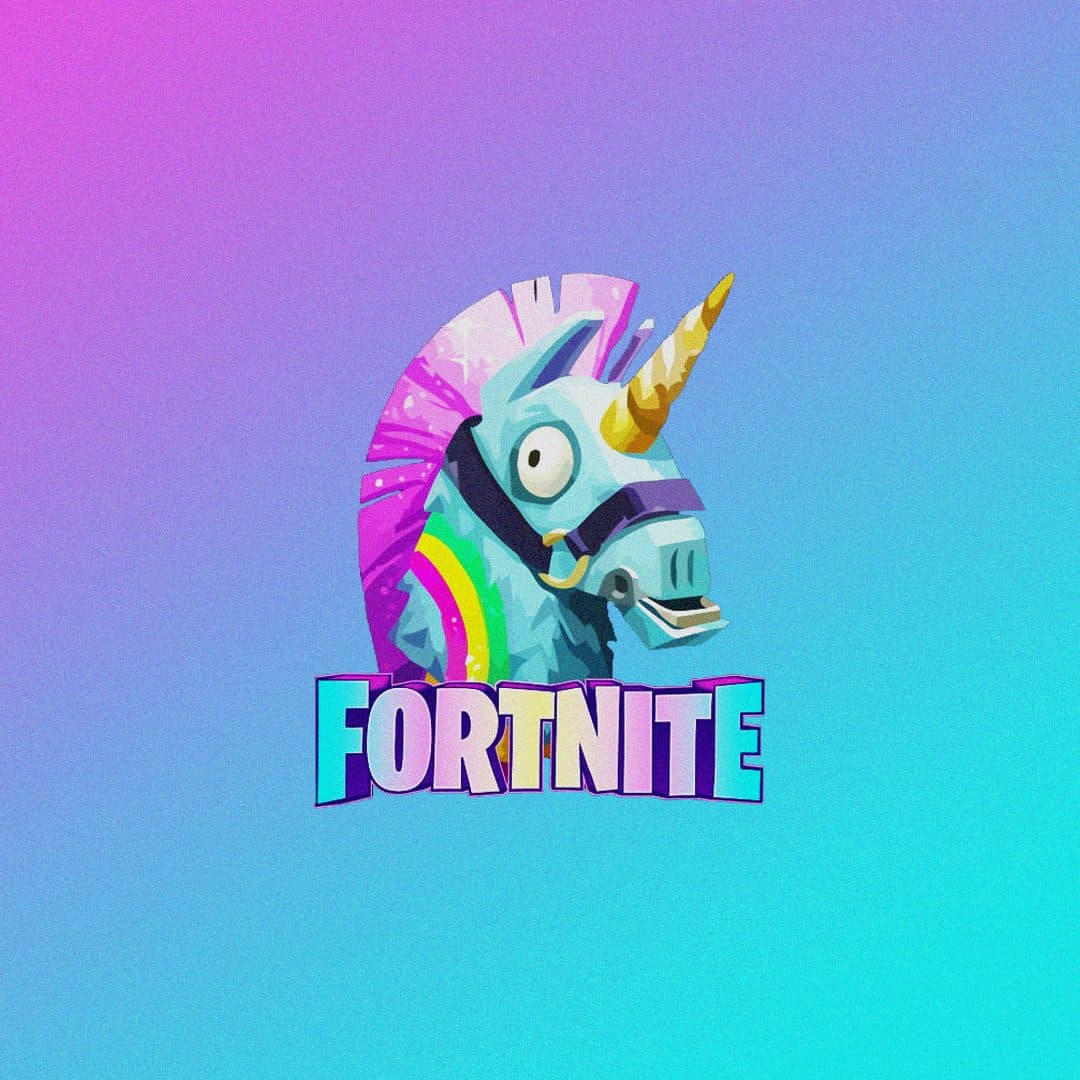 Cartoon Fortnite Llama Wallpapers