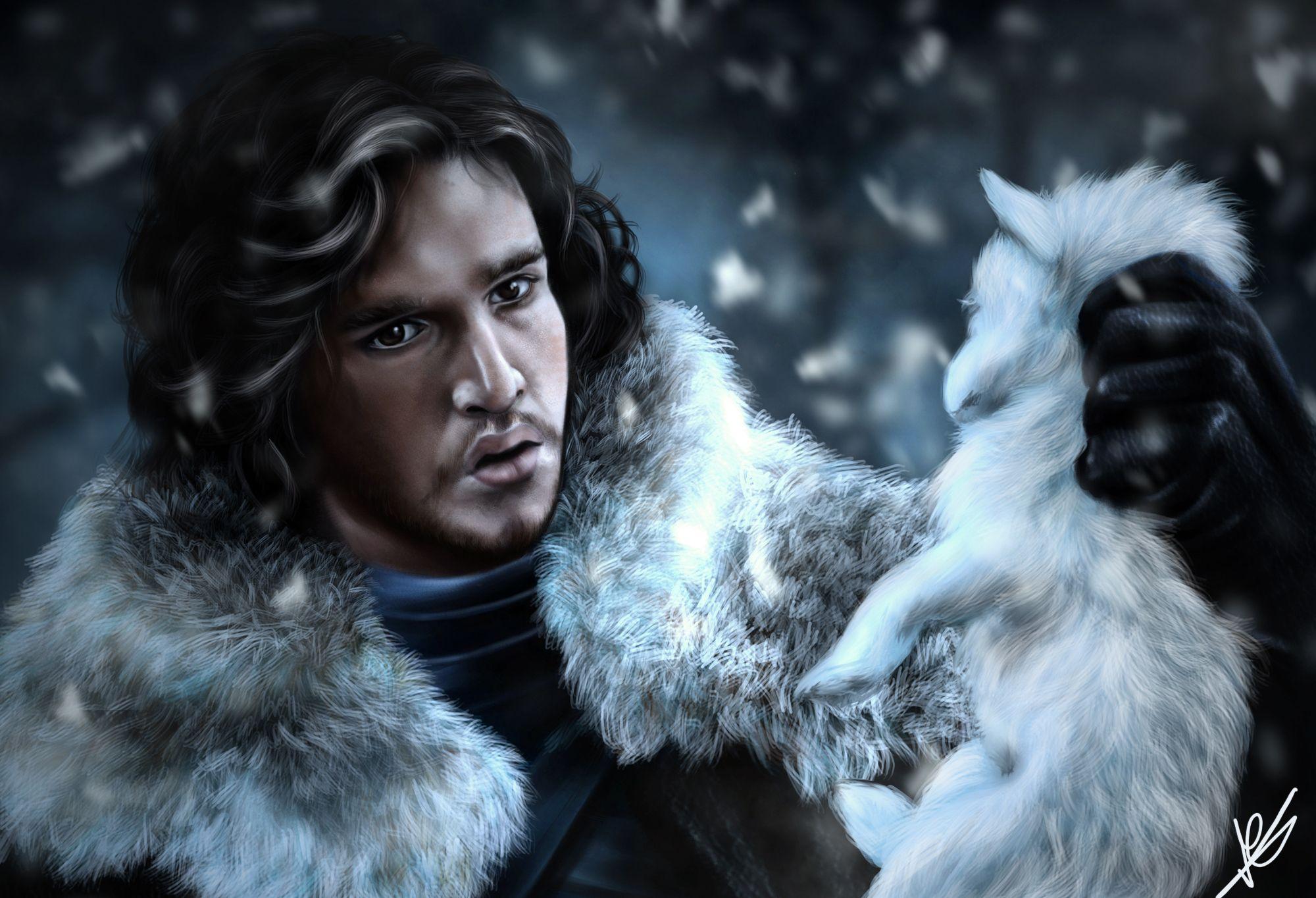 Cartoon Jon Snow Wallpapers