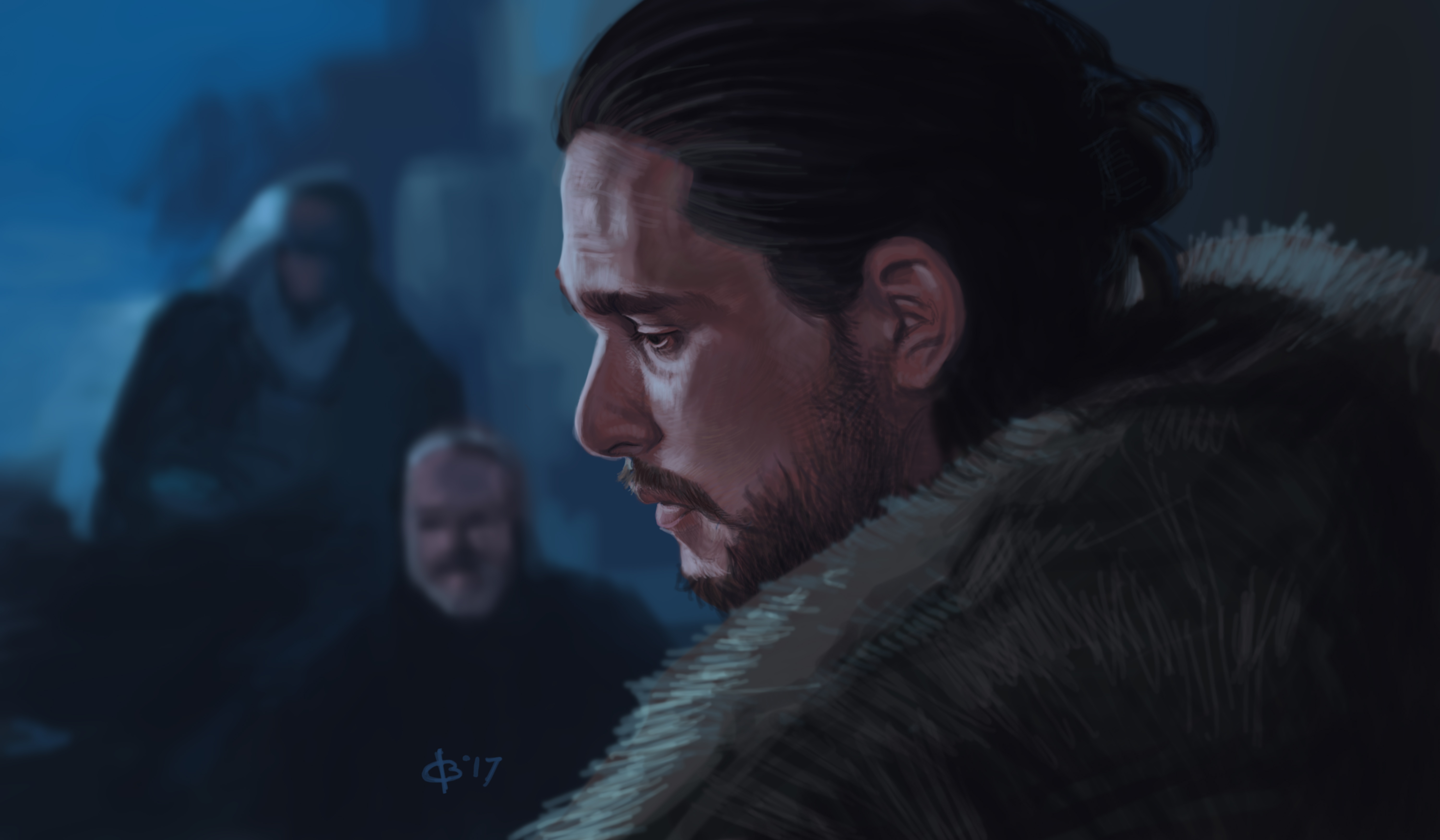 Cartoon Jon Snow Wallpapers