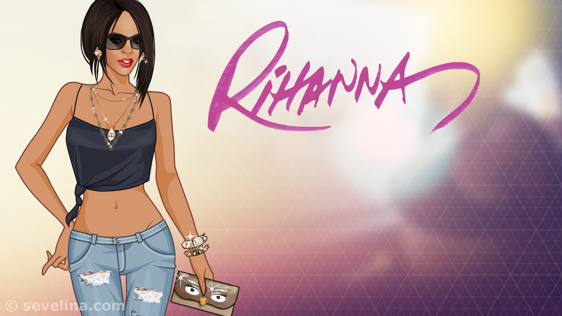 Cartoon Rihanna Wallpapers