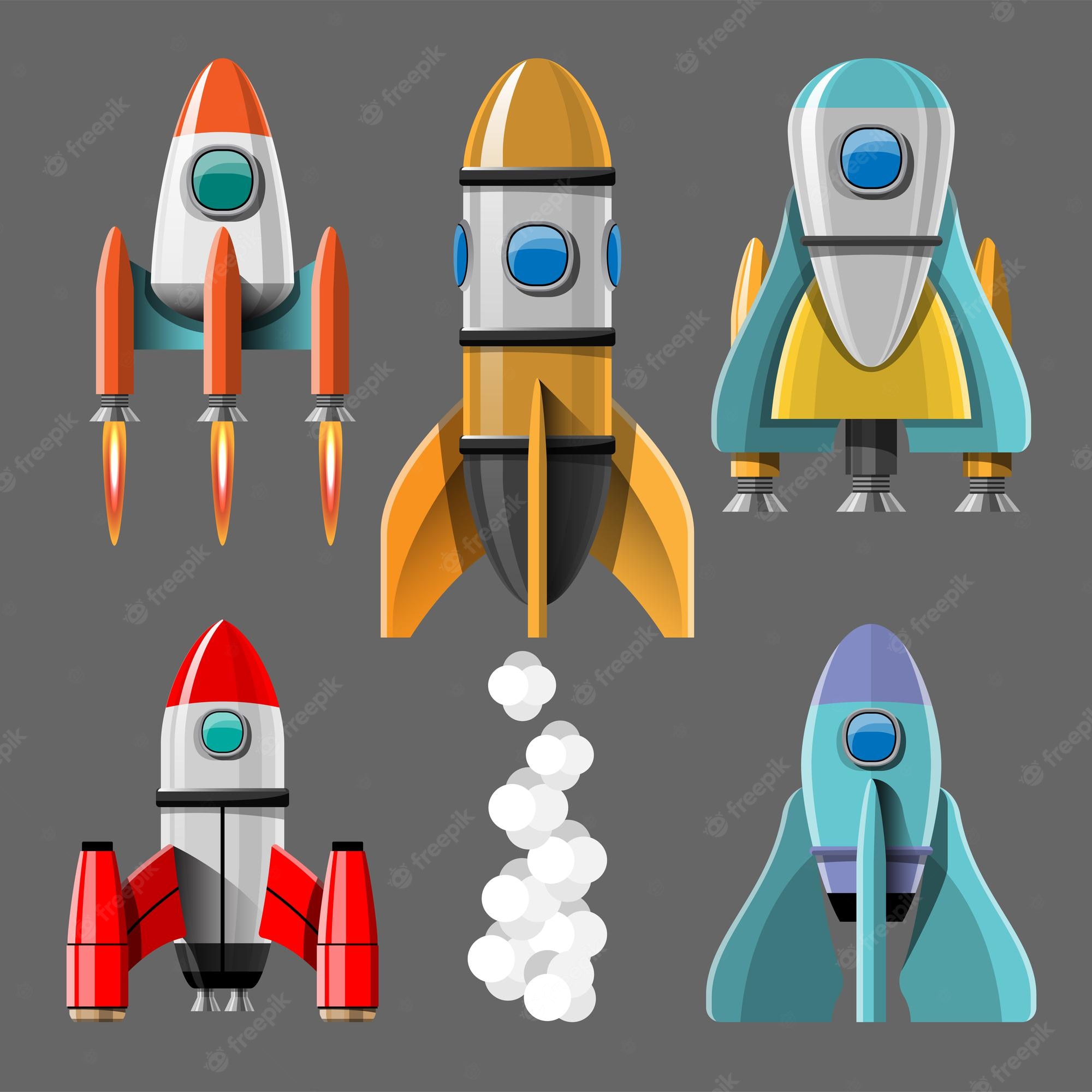 Cartoon Rocket Wallpapers