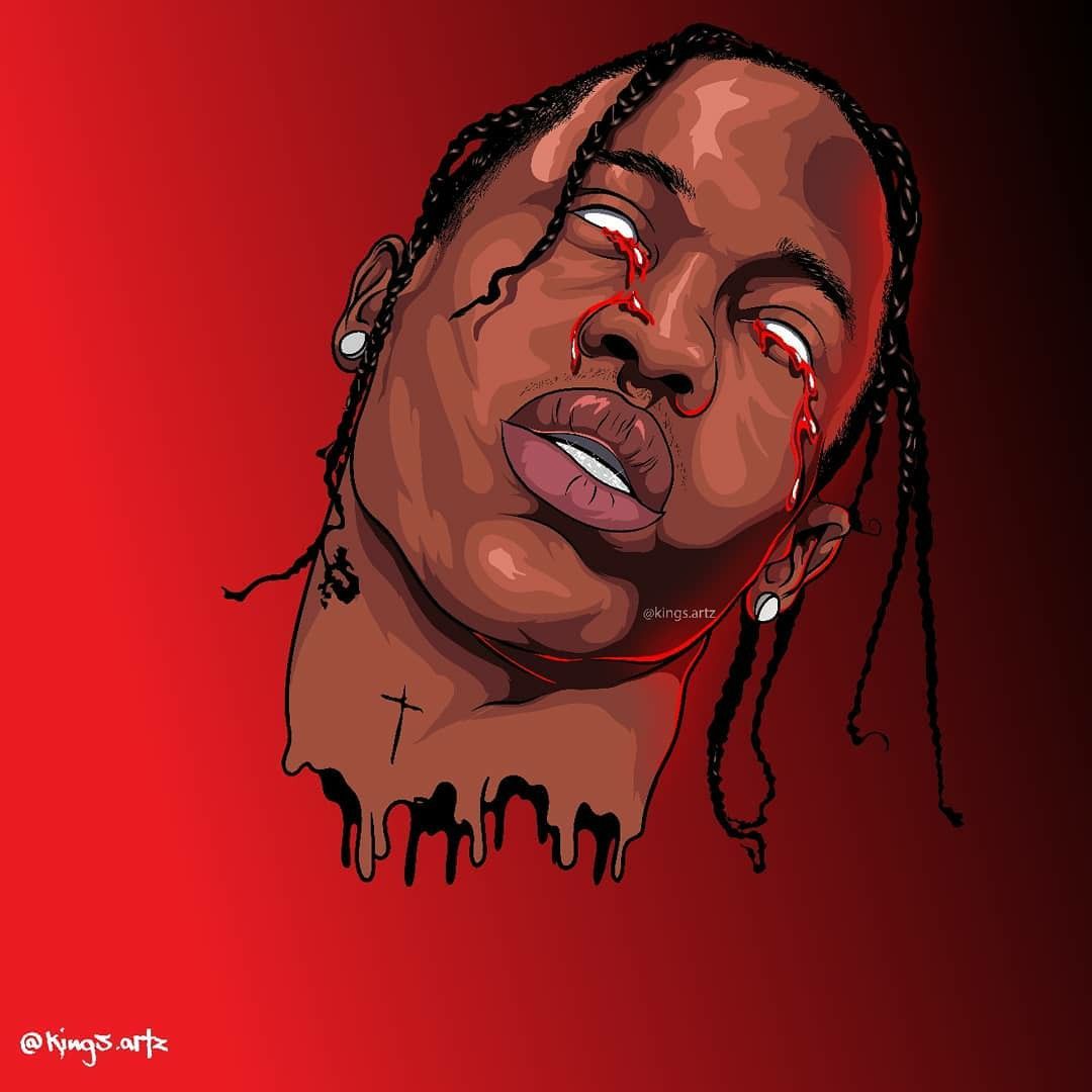 Cartoon Travis Scott Wallpapers